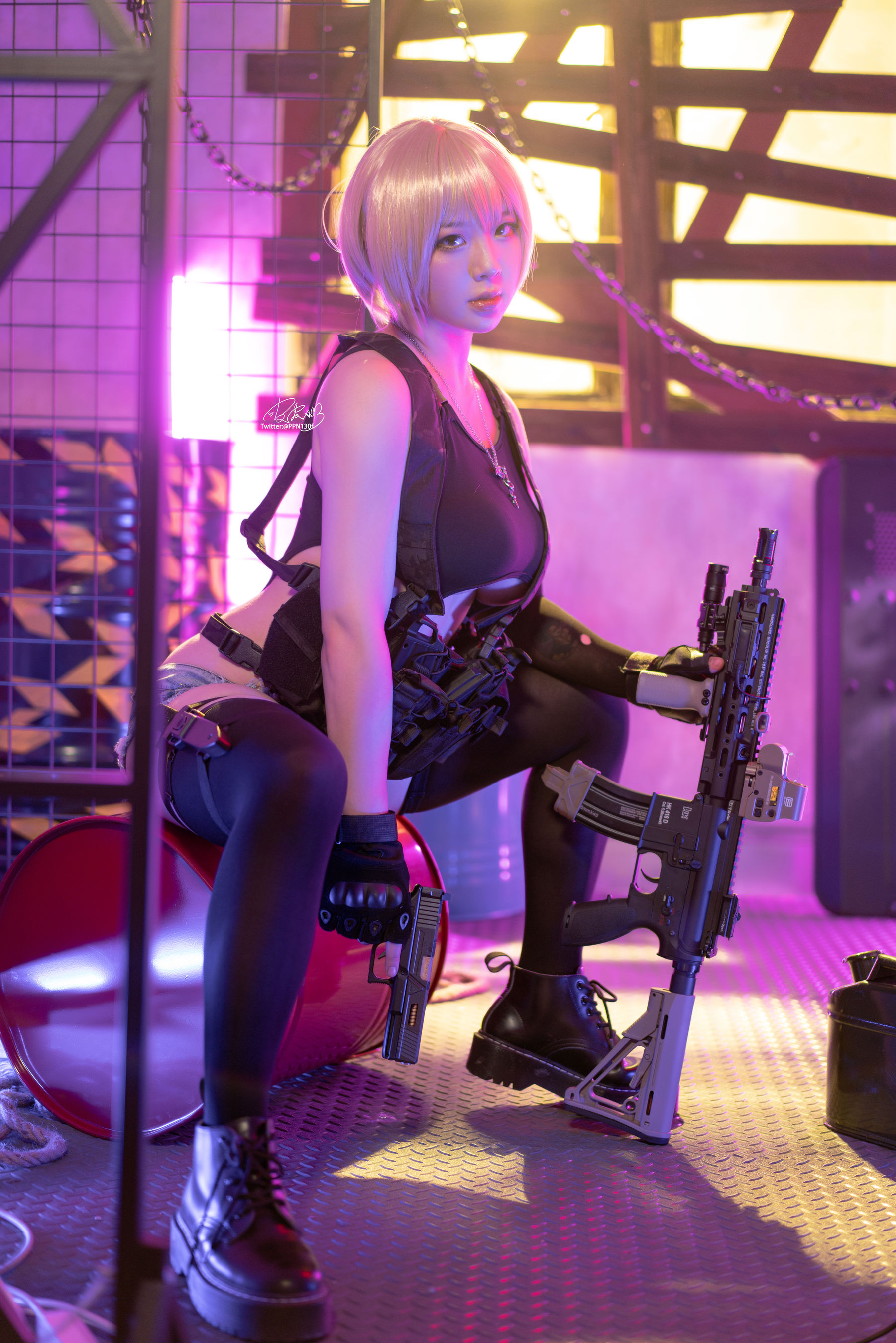 皮皮奶可可爱了啦 – 战术背心 [50P] - 秀人网免费无水印在线套图写真