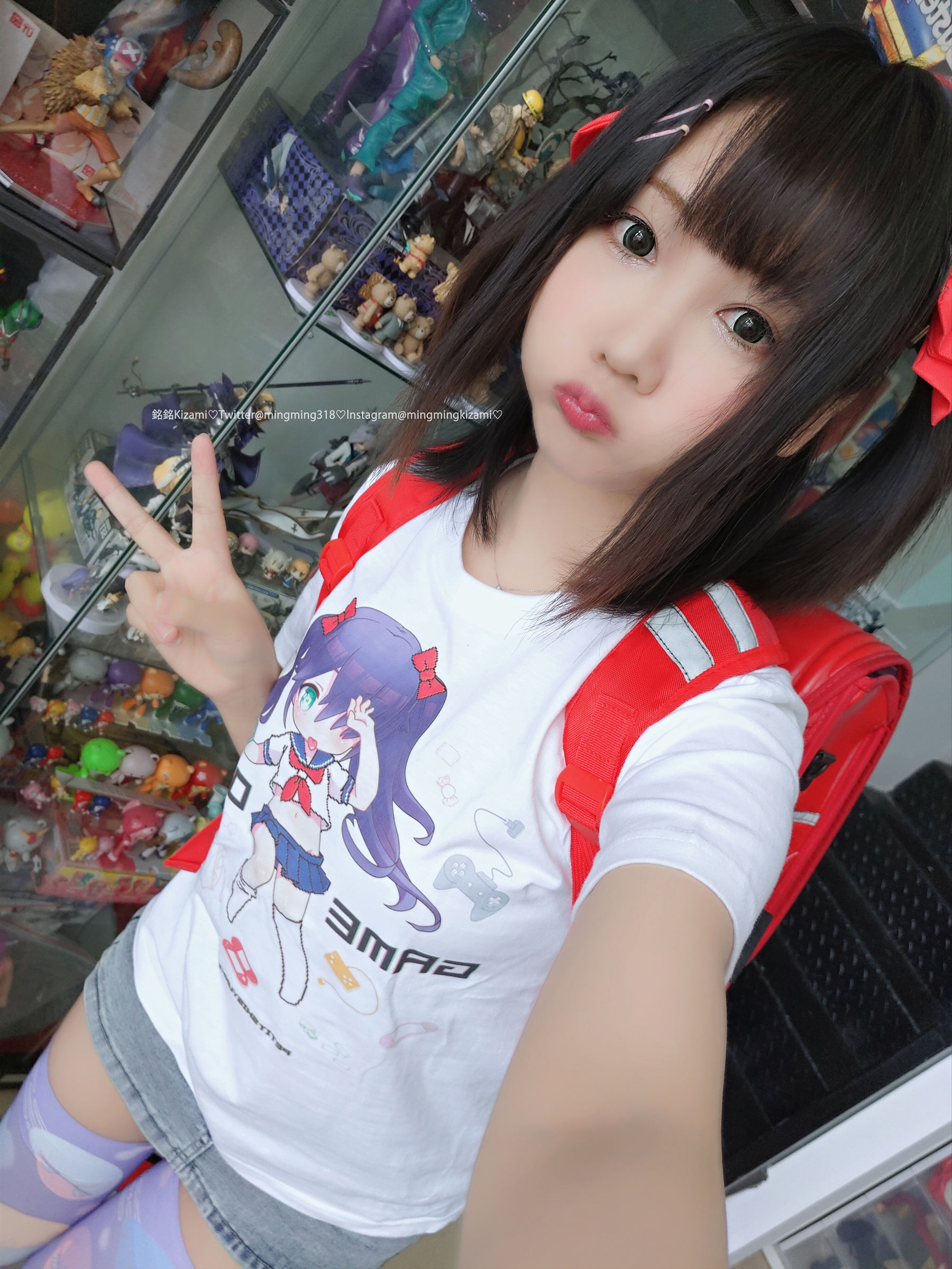 銘銘Kizami 自撮りVol.24 二次元少女 [69P] - 秀人网免费无水印在线套图写真