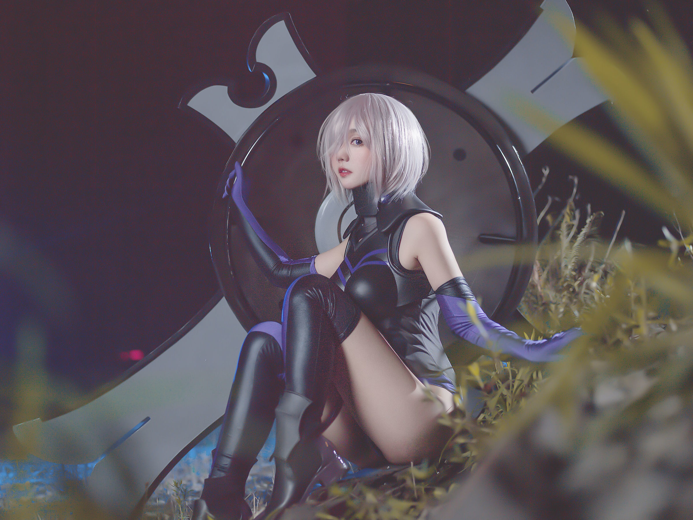 微博福利姬镜酱 玛修 [9P] - 秀人网免费无水印在线套图写真