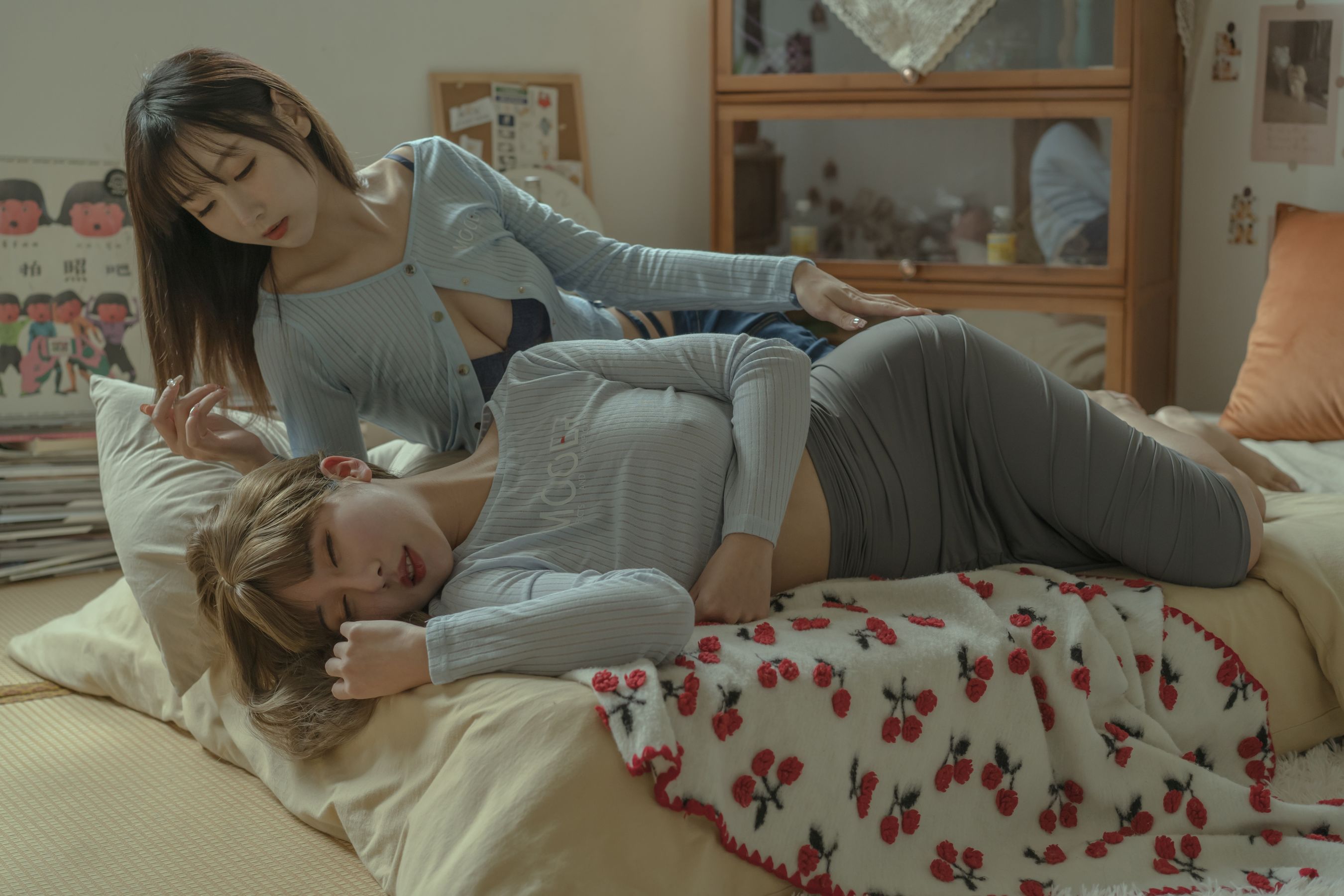 云溪溪 – 奶桃 日系百合 [60P] - 秀人网免费无水印在线套图写真