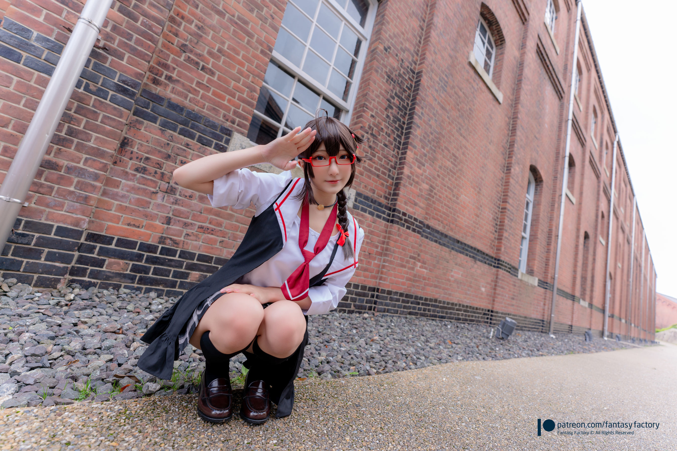 小丁 2020.04 [Fantasy Factory] 女仆 情趣 兔耳 [106P] - 秀人网免费无水印在线套图写真