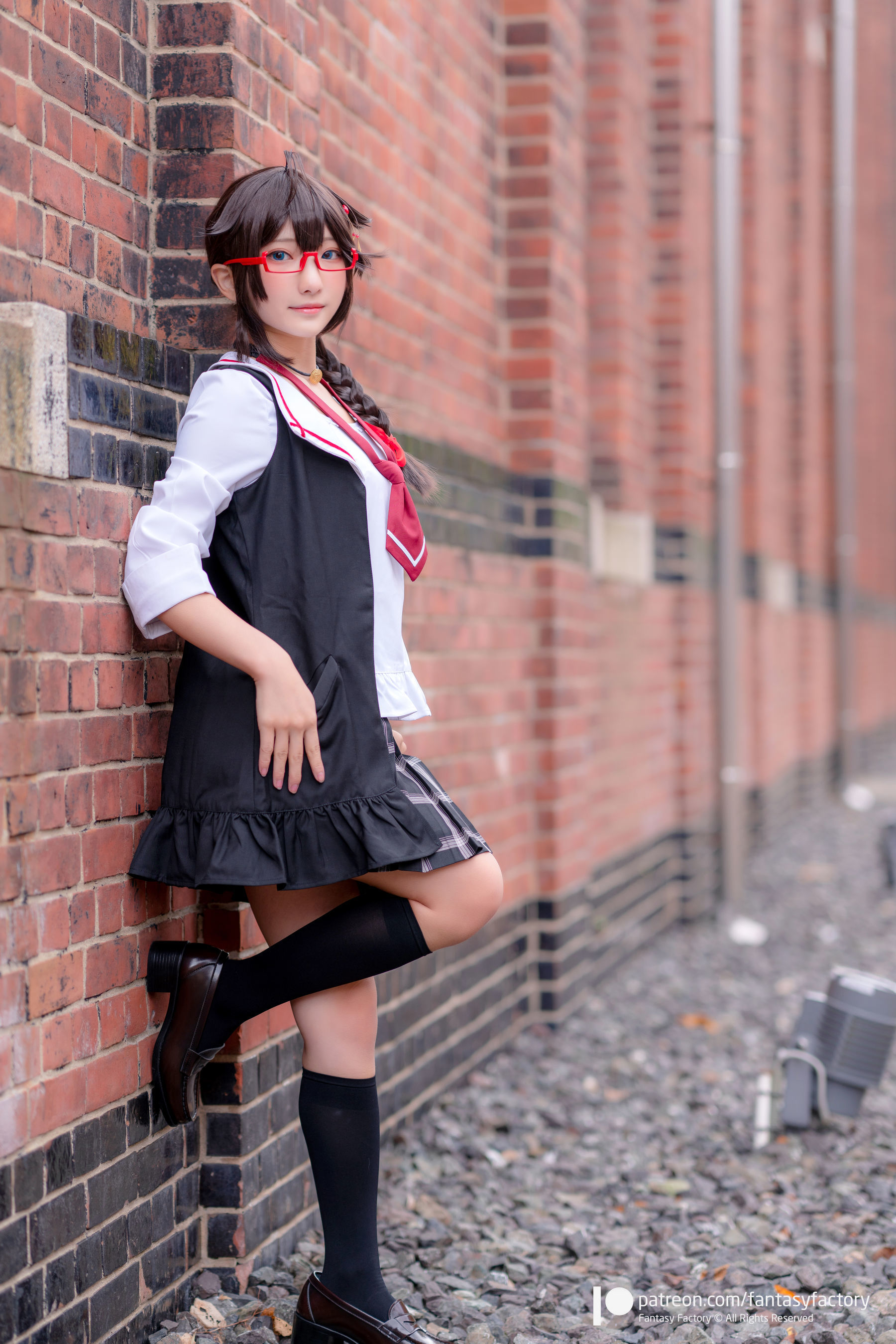 小丁 2020.04 [Fantasy Factory] 女仆 情趣 兔耳 [106P] - 秀人网免费无水印在线套图写真