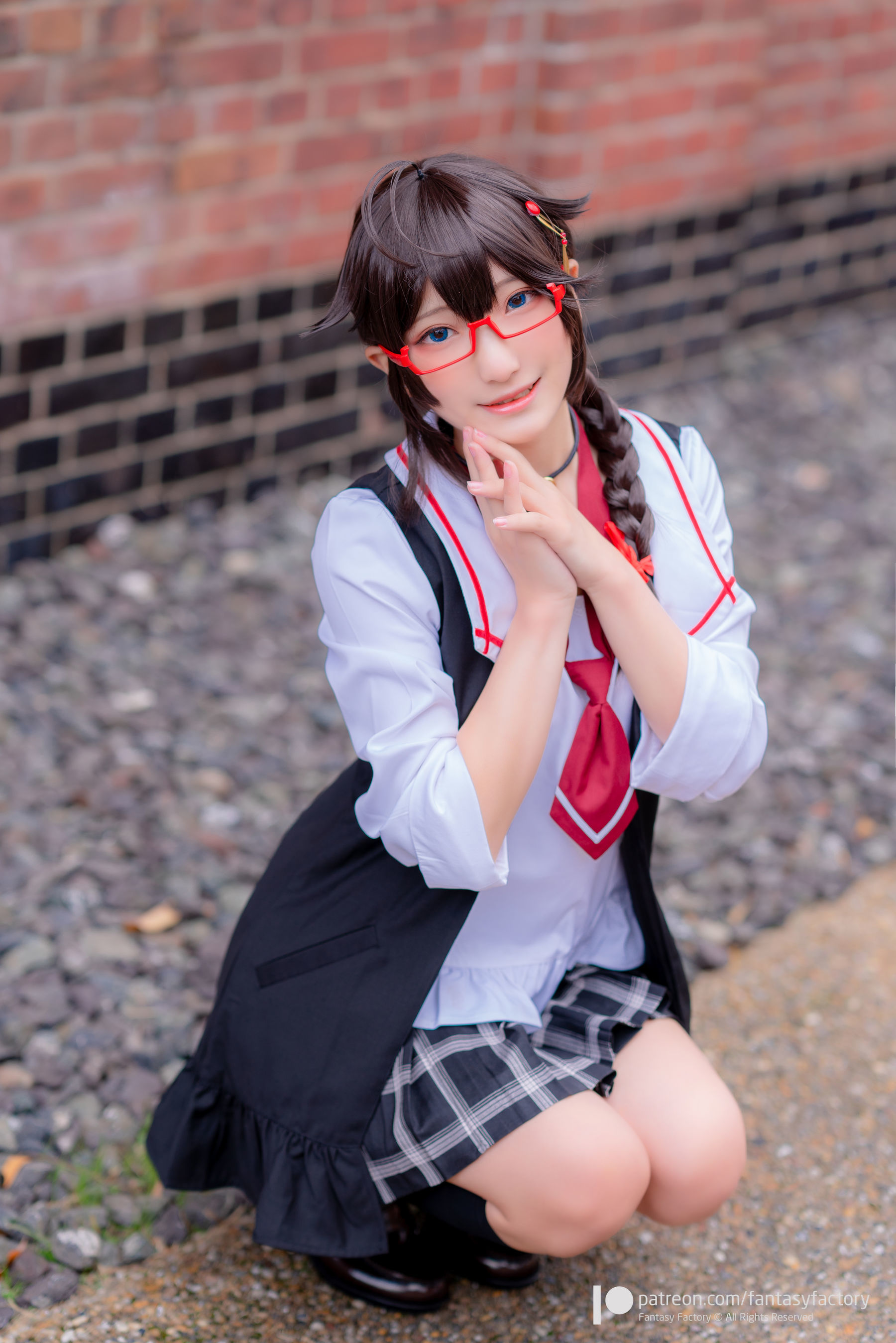 小丁 2020.04 [Fantasy Factory] 女仆 情趣 兔耳 [106P] - 秀人网免费无水印在线套图写真