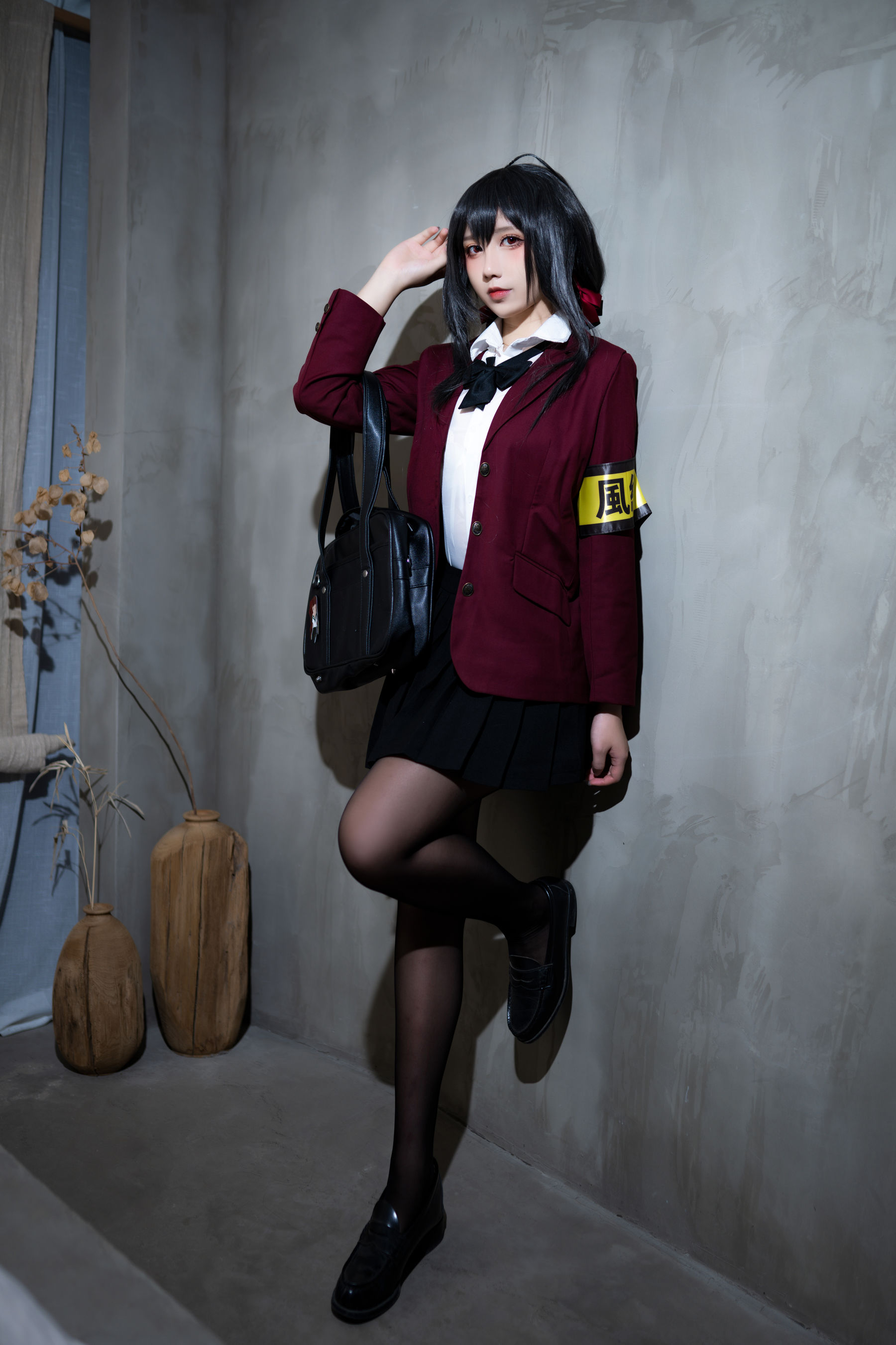 动漫博主九曲Jean – 大凤风纪委员 [35P] - 秀人网免费无水印在线套图写真