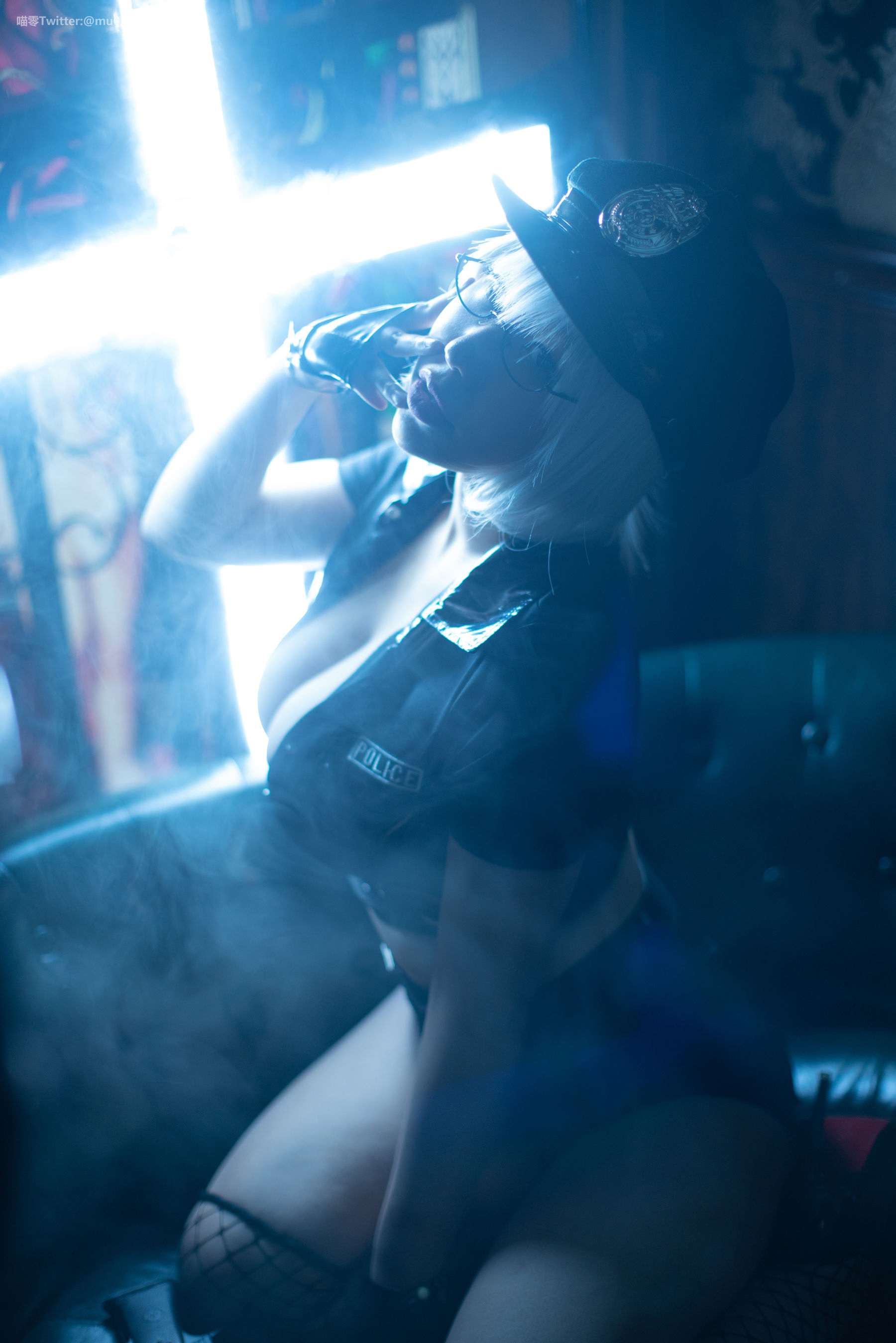 皮皮奶可可爱了啦&#038;喵零 – 匪警 [60P] - 秀人网免费无水印在线套图写真