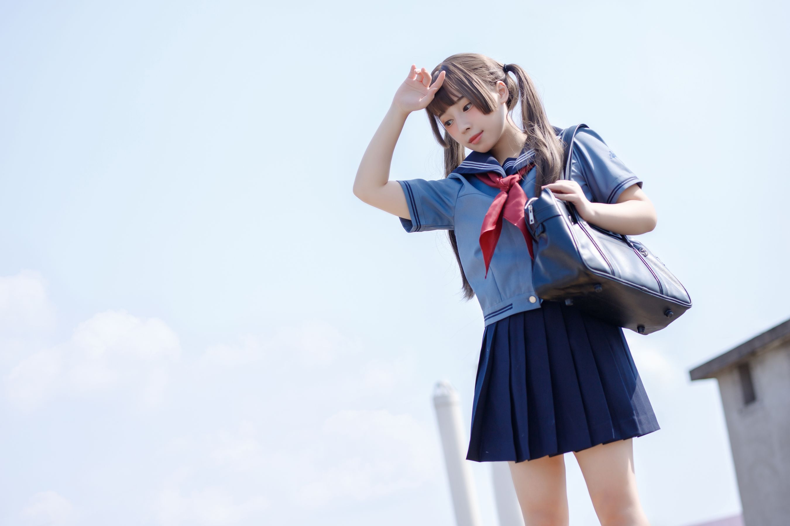 胡桃猫Kurumineko – 天台的爱之告白 [121P] - 秀人网免费无水印在线套图写真