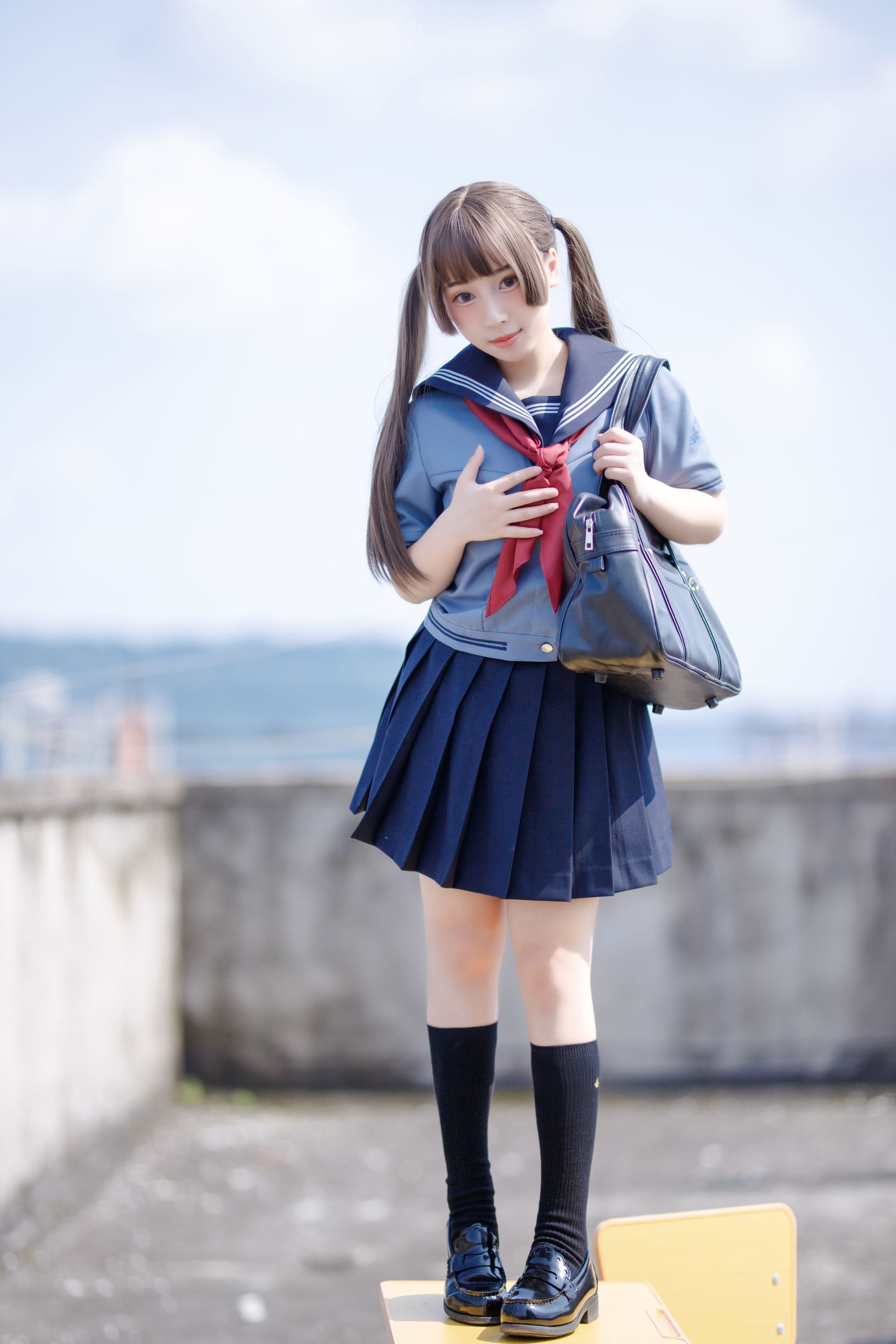 胡桃猫Kurumineko – 天台的爱之告白 [121P] - 秀人网免费无水印在线套图写真