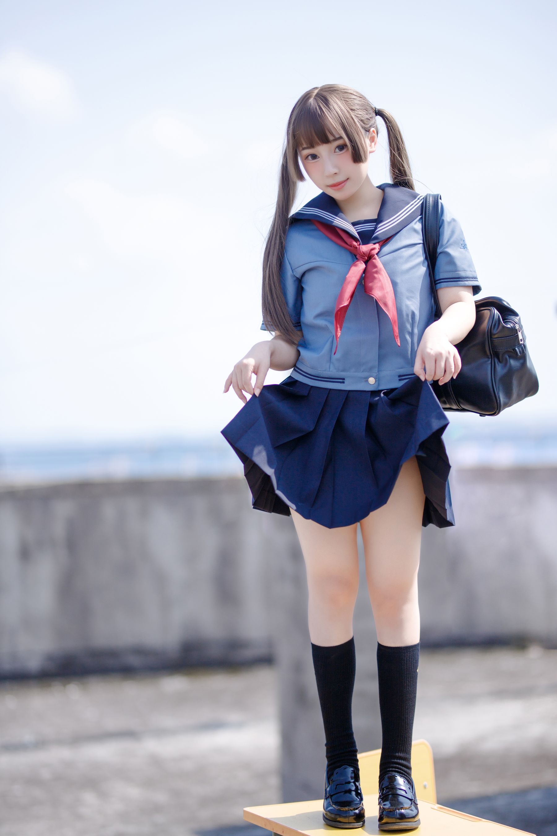 胡桃猫Kurumineko – 天台的爱之告白 [121P] - 秀人网免费无水印在线套图写真