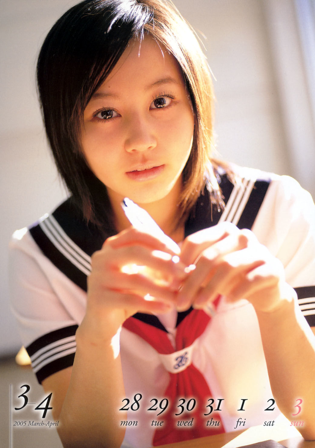 堀北真希 スクールカレンダーBOOK [70P] - 秀人网免费无水印在线套图写真