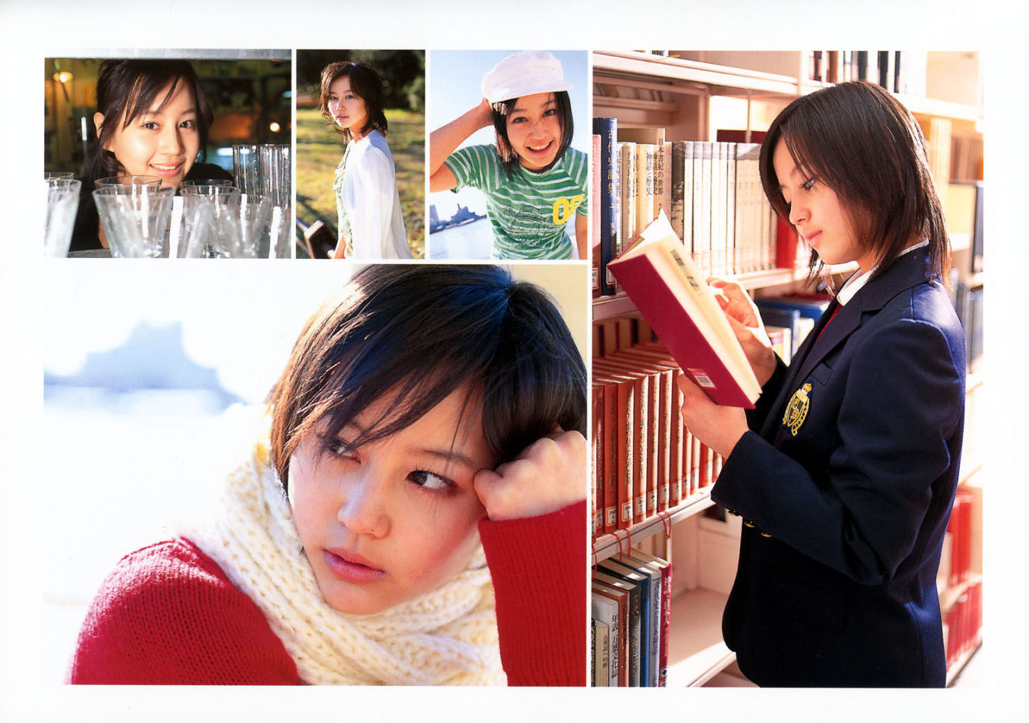 堀北真希 スクールカレンダーBOOK [70P] - 秀人网免费无水印在线套图写真