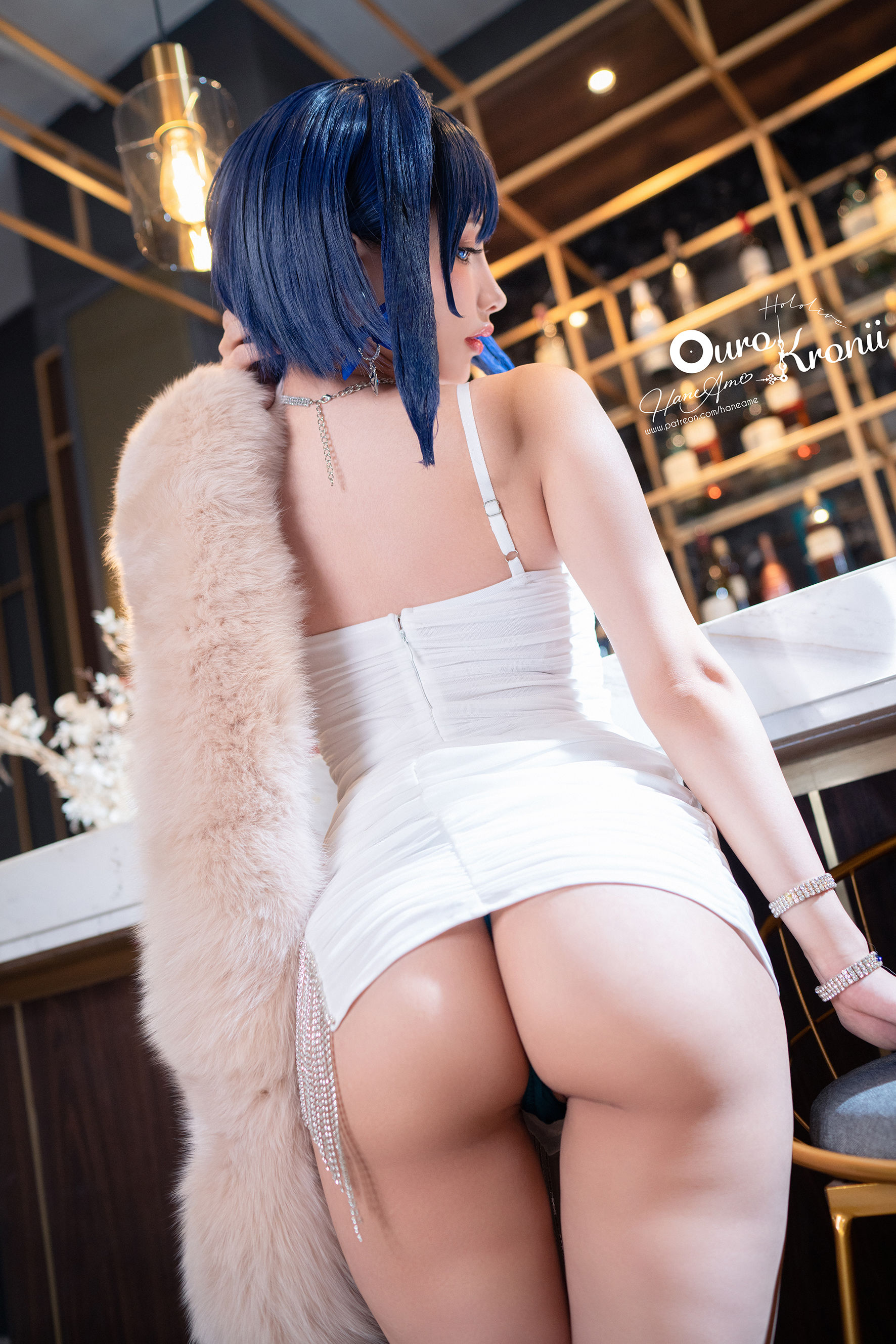 Hane Ame 雨波 – Hololive Kronii 時間 Gown [28P] - 秀人网免费无水印在线套图写真