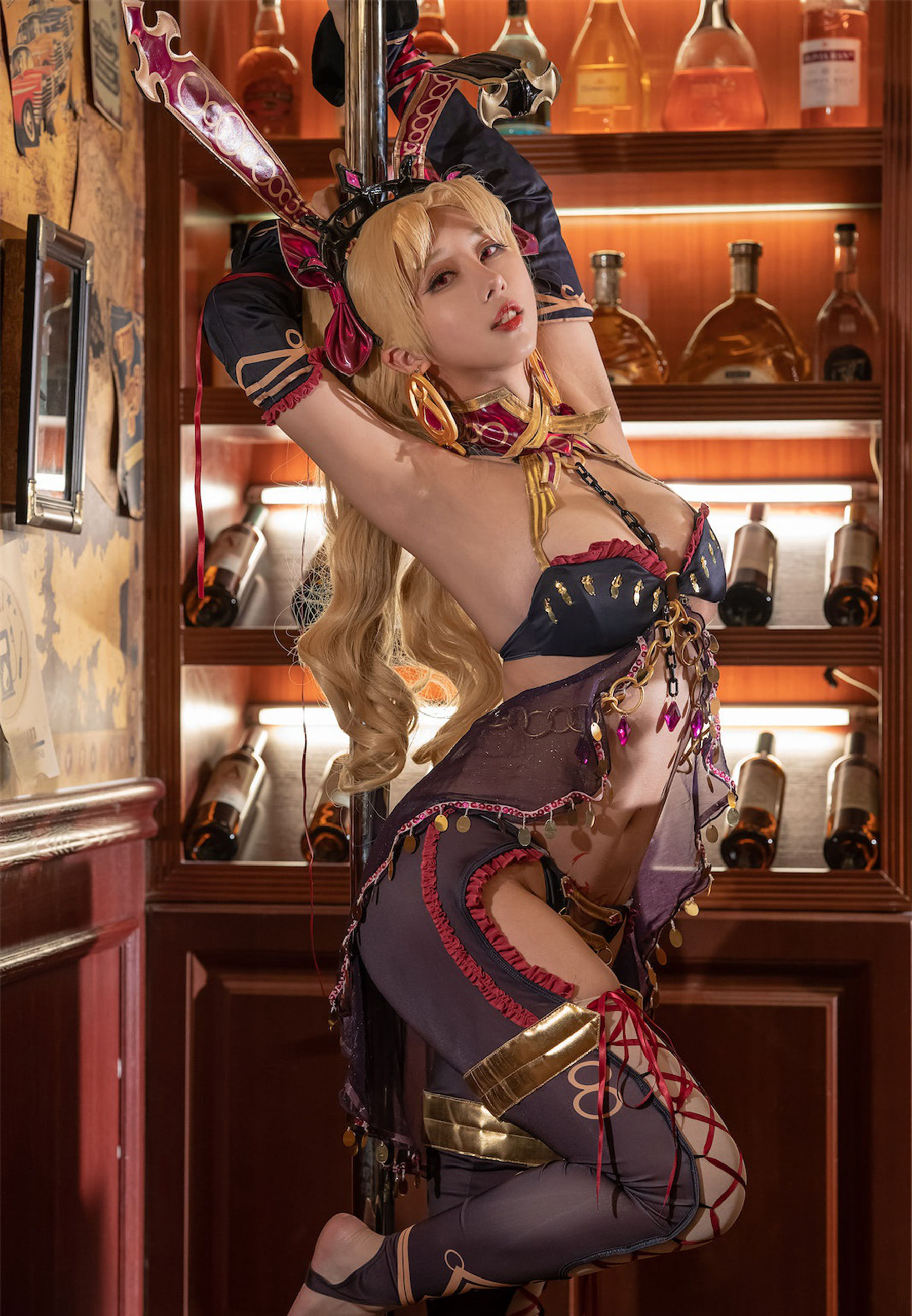 云溪溪 – 奶桃 枪凛同人兔女郎 [40P] - 秀人网免费无水印在线套图写真