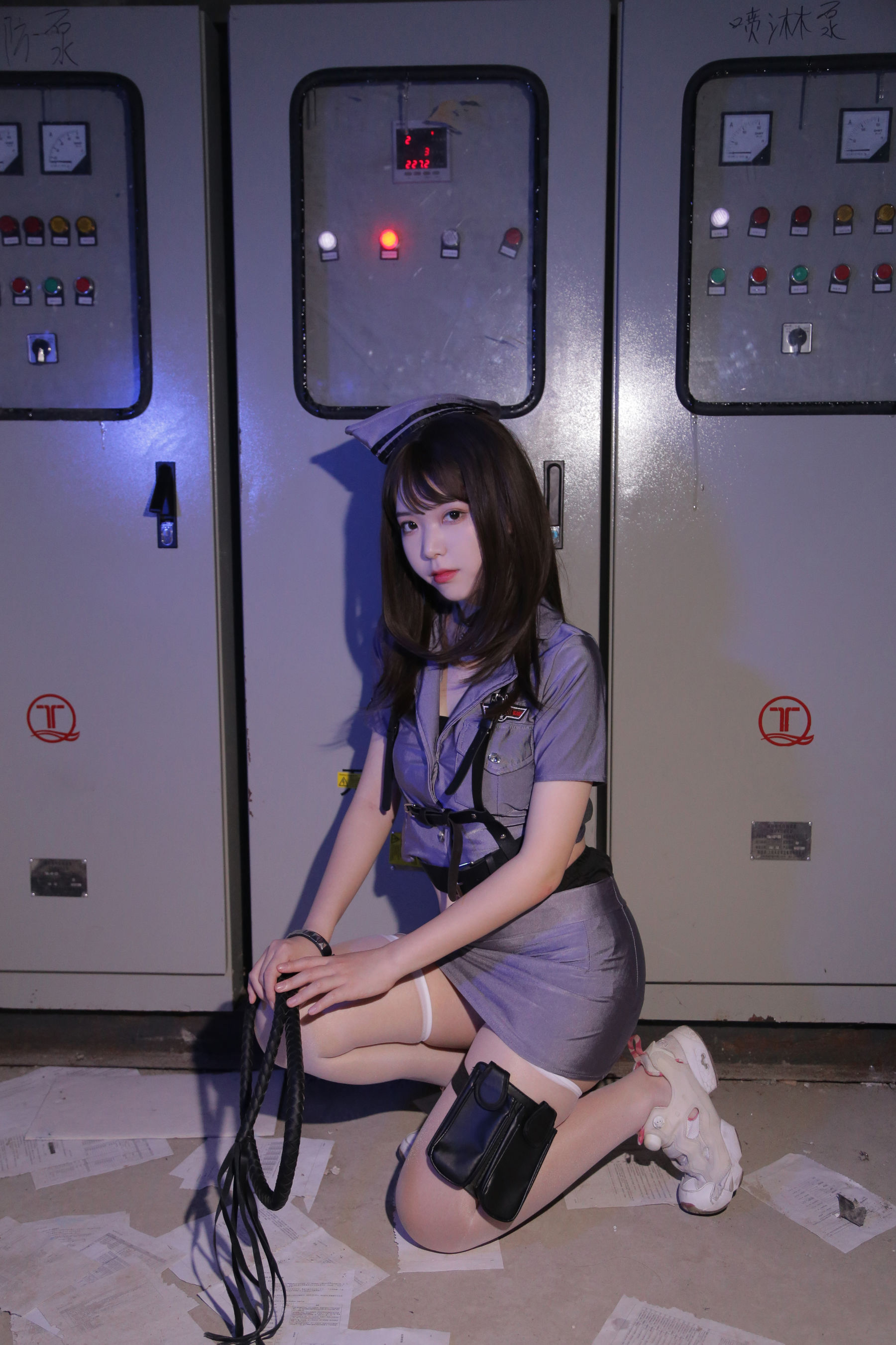 可爱妹子Fushii_海堂 – 极探侦道 [31P] - 秀人网免费无水印在线套图写真