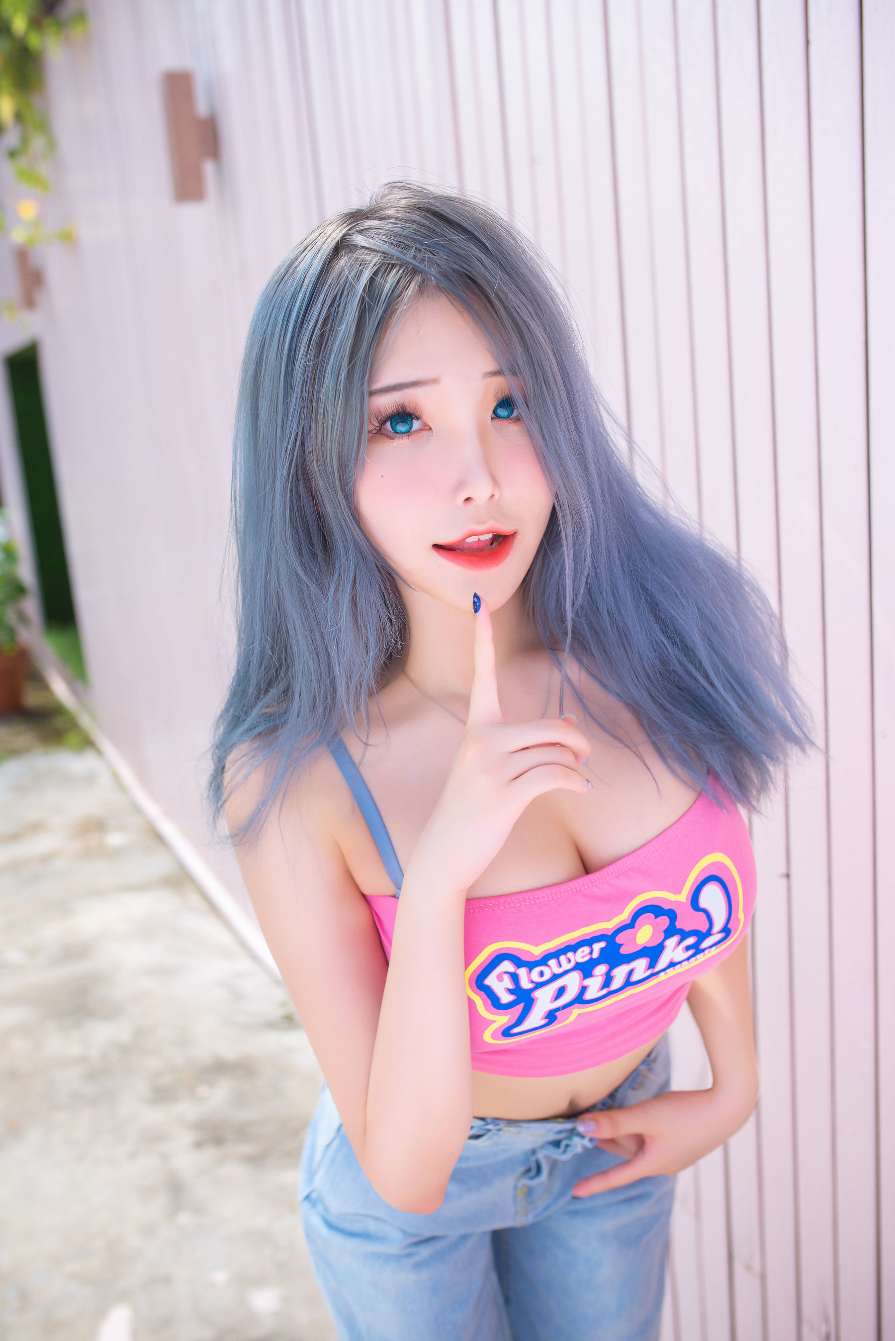 花リリ(Plant Lily) – Cafe Lily [16P] - 秀人网免费无水印在线套图写真