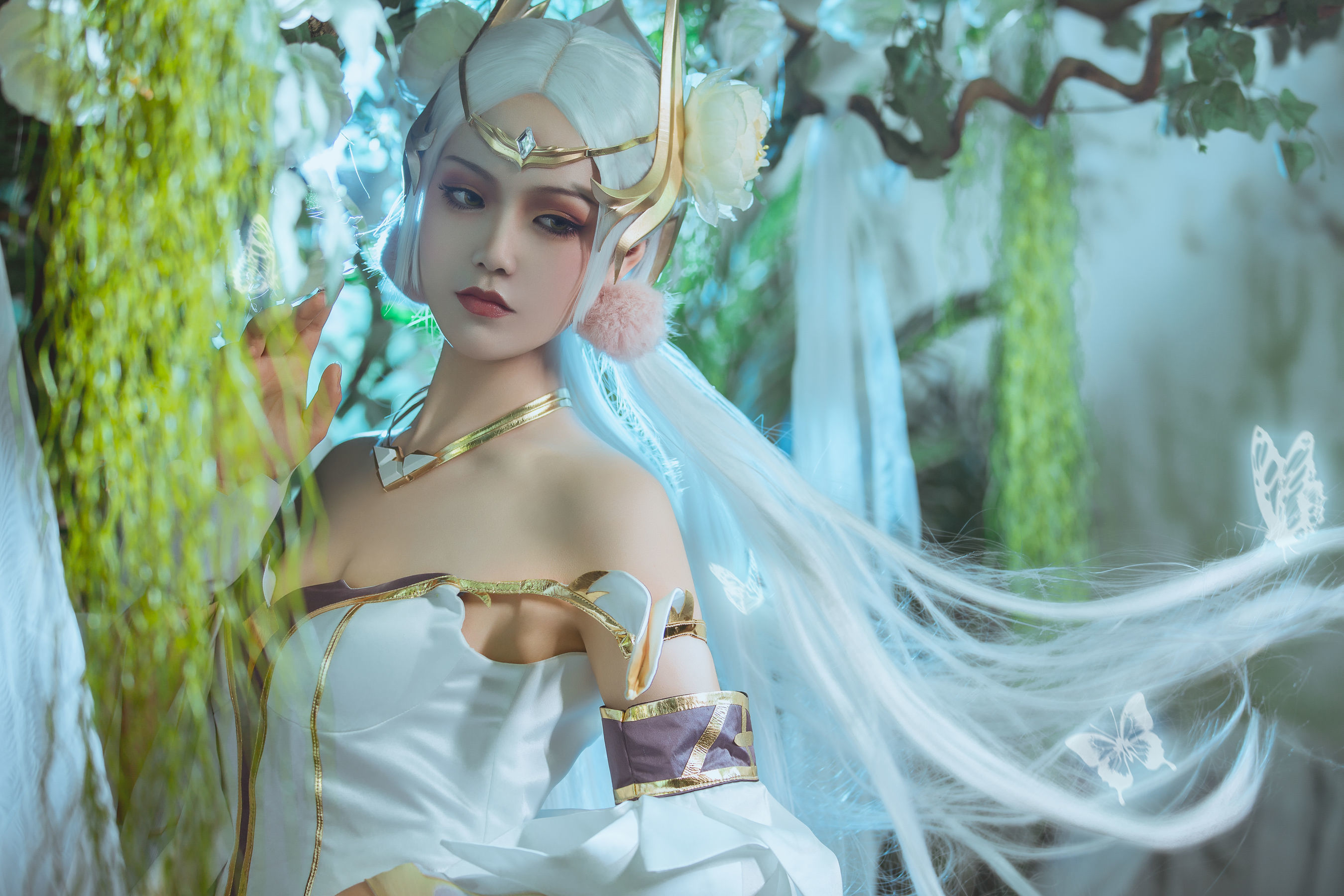 人气coser戚顾儿MIKI 王者荣耀 貂蝉金色仲夏夜之梦 [20P] - 秀人网免费无水印在线套图写真