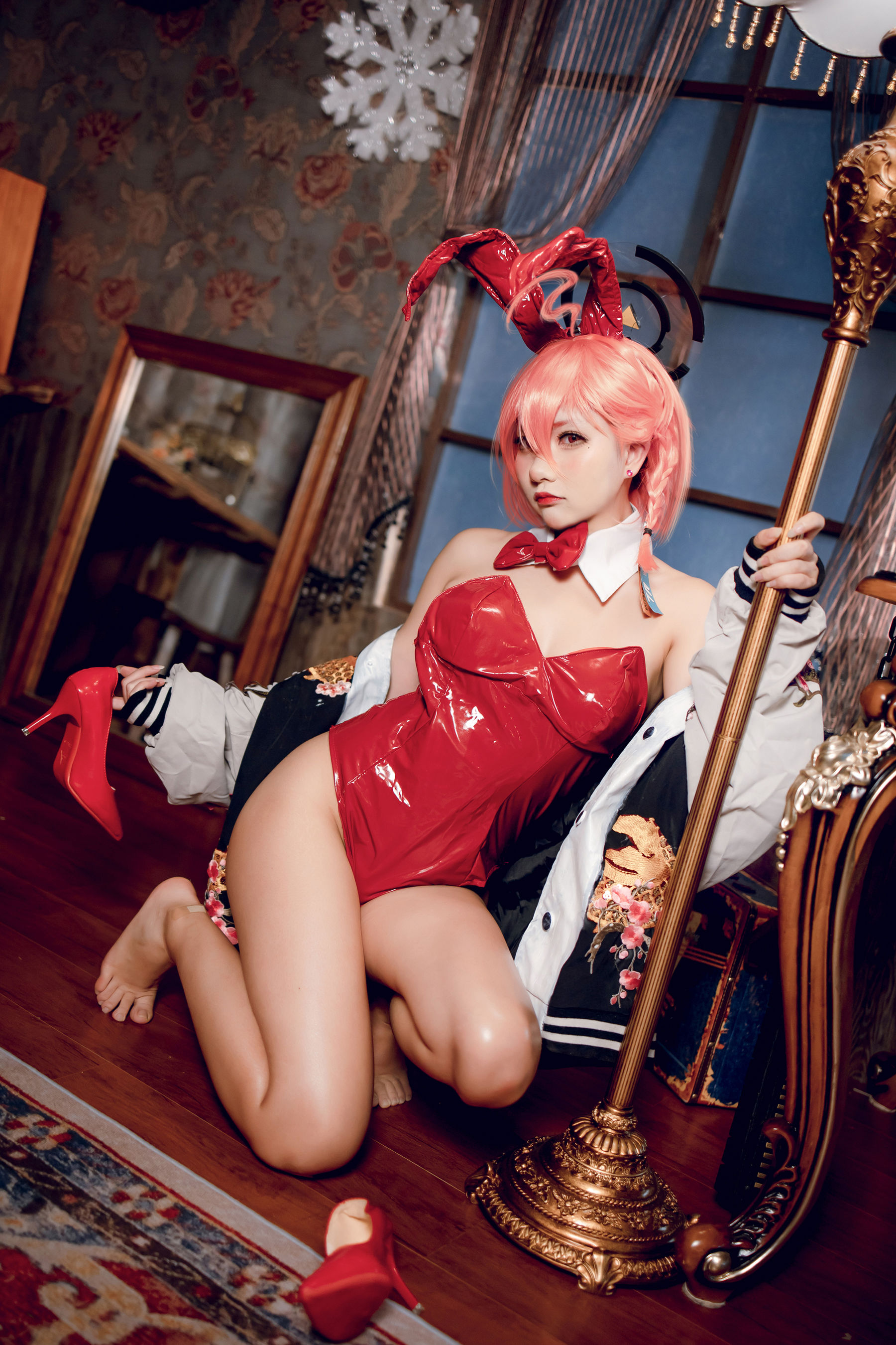 是一只熊仔吗 – 碧蓝档案 美甘宁瑠 [35P] - 秀人网免费无水印在线套图写真