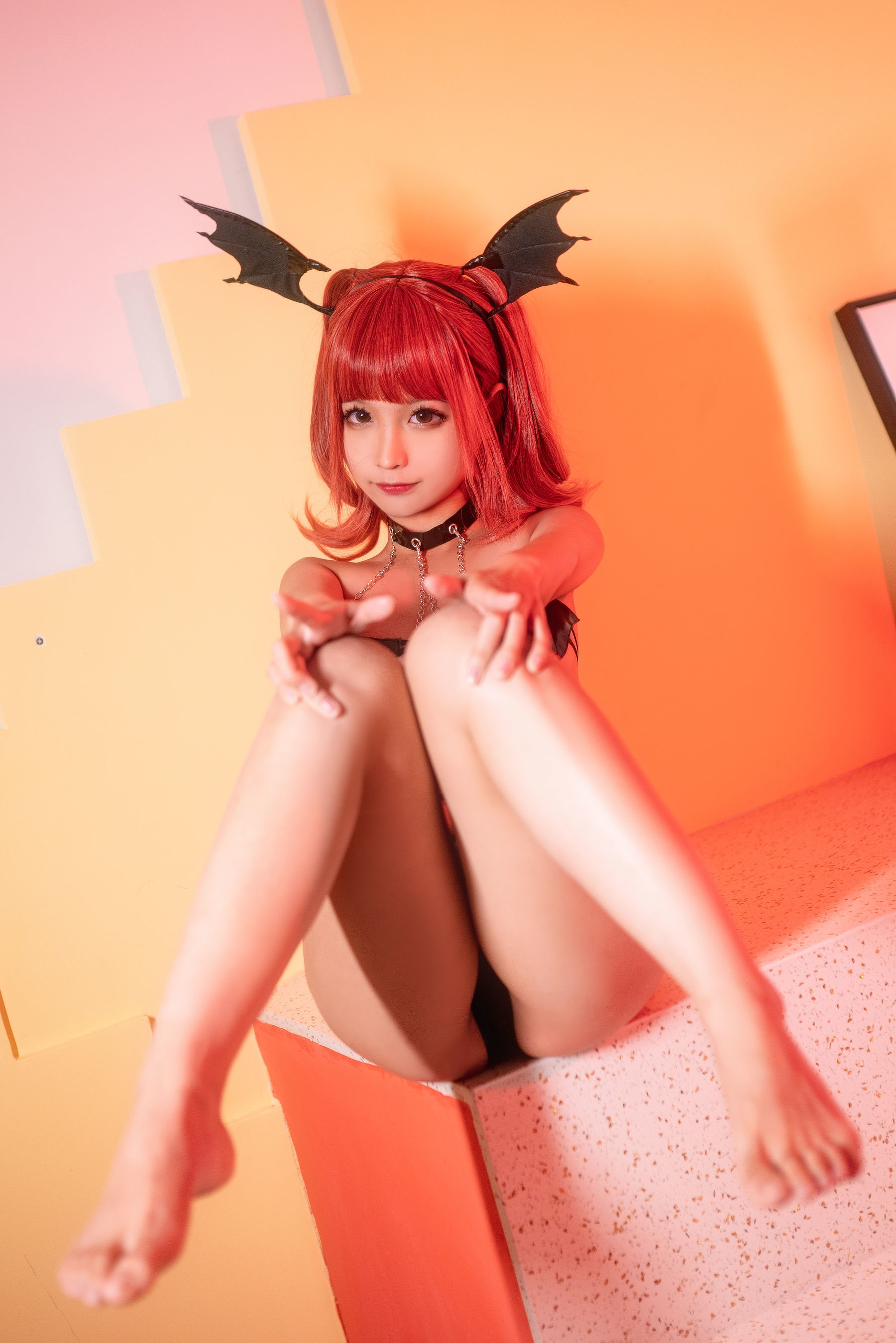 动漫博主蠢沫沫 恶魔 [40P] - 秀人网免费无水印在线套图写真