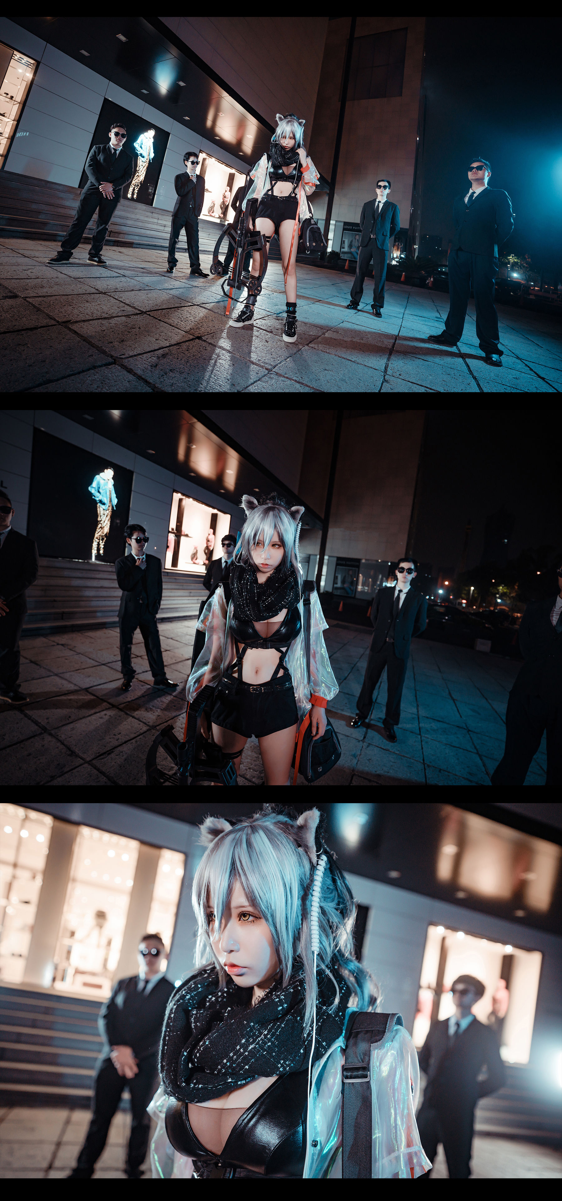 动漫博主爱老师_PhD – 明日方舟 [26P] - 秀人网免费无水印在线套图写真