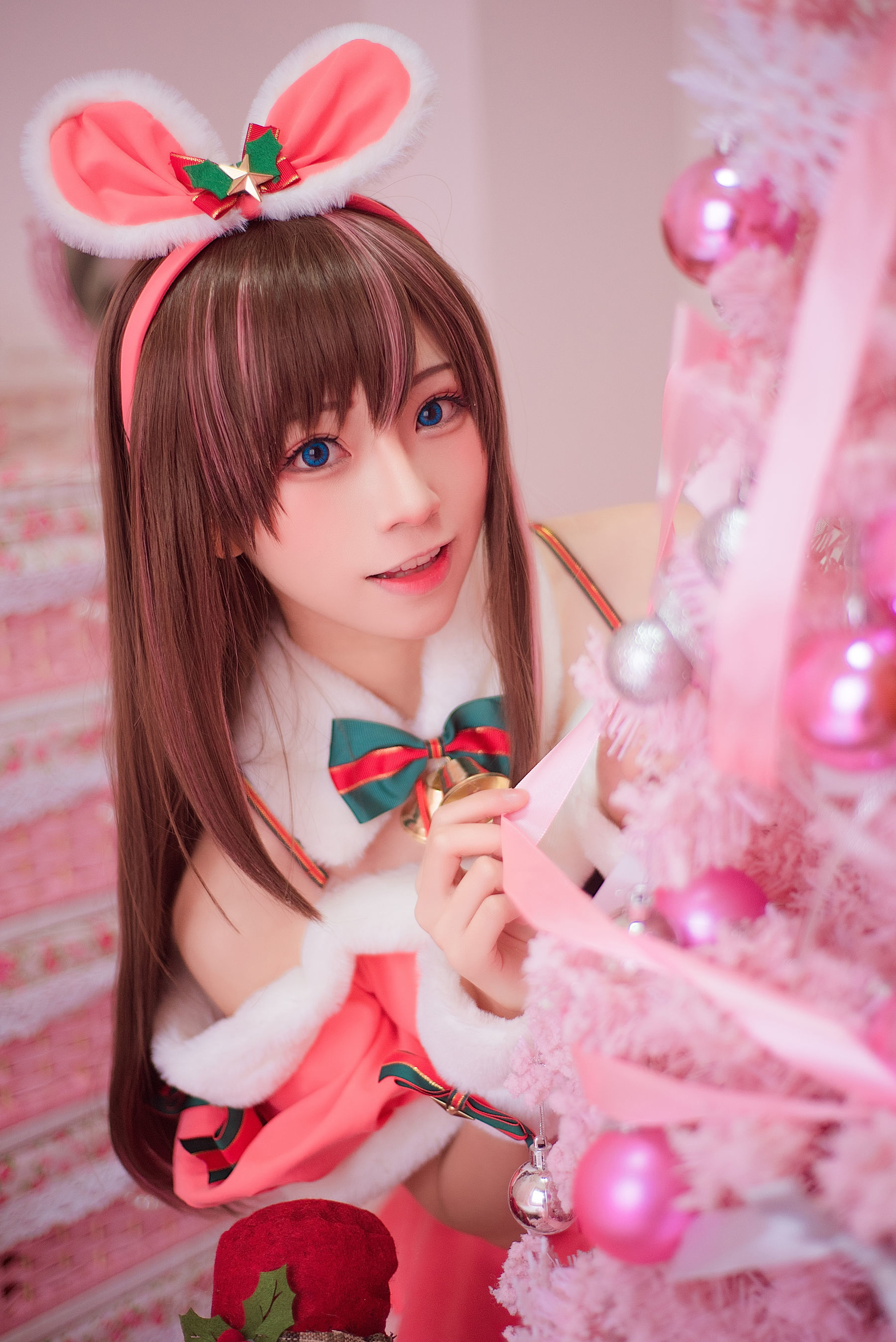 动漫博主Kitaro_绮太郎 圣诞节2 [20P] - 秀人网免费无水印在线套图写真