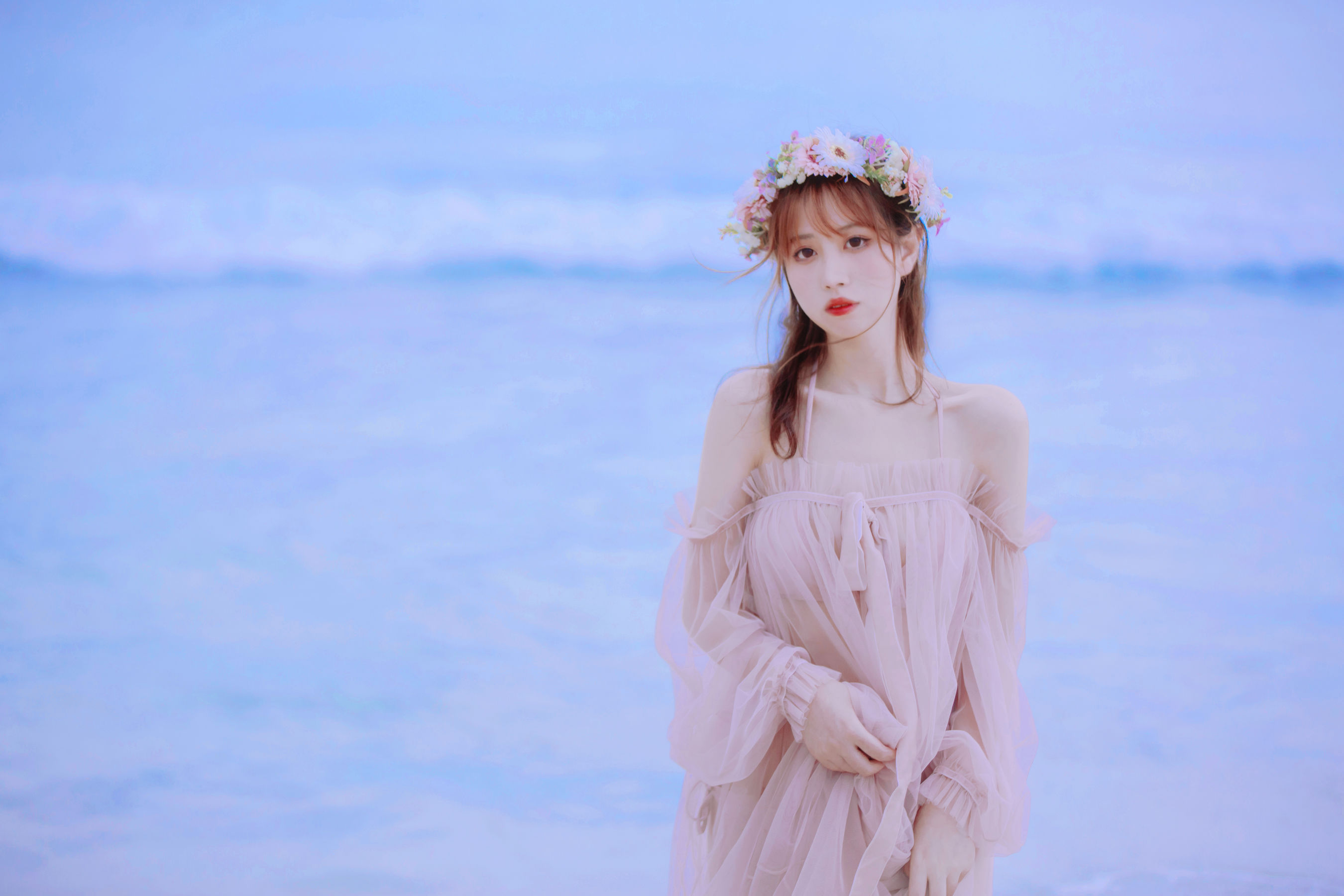 次元少女念雪ww – 白桃汽水 [42P] - 秀人网免费无水印在线套图写真