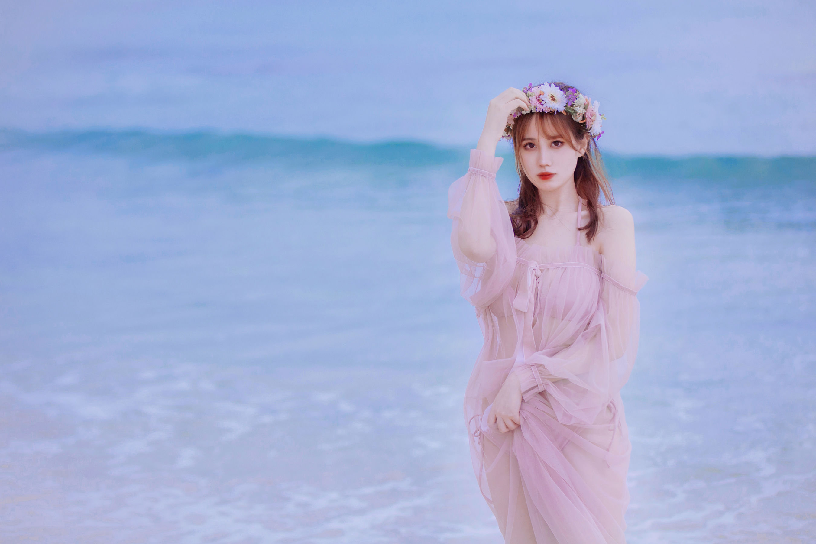 次元少女念雪ww – 白桃汽水 [42P] - 秀人网免费无水印在线套图写真