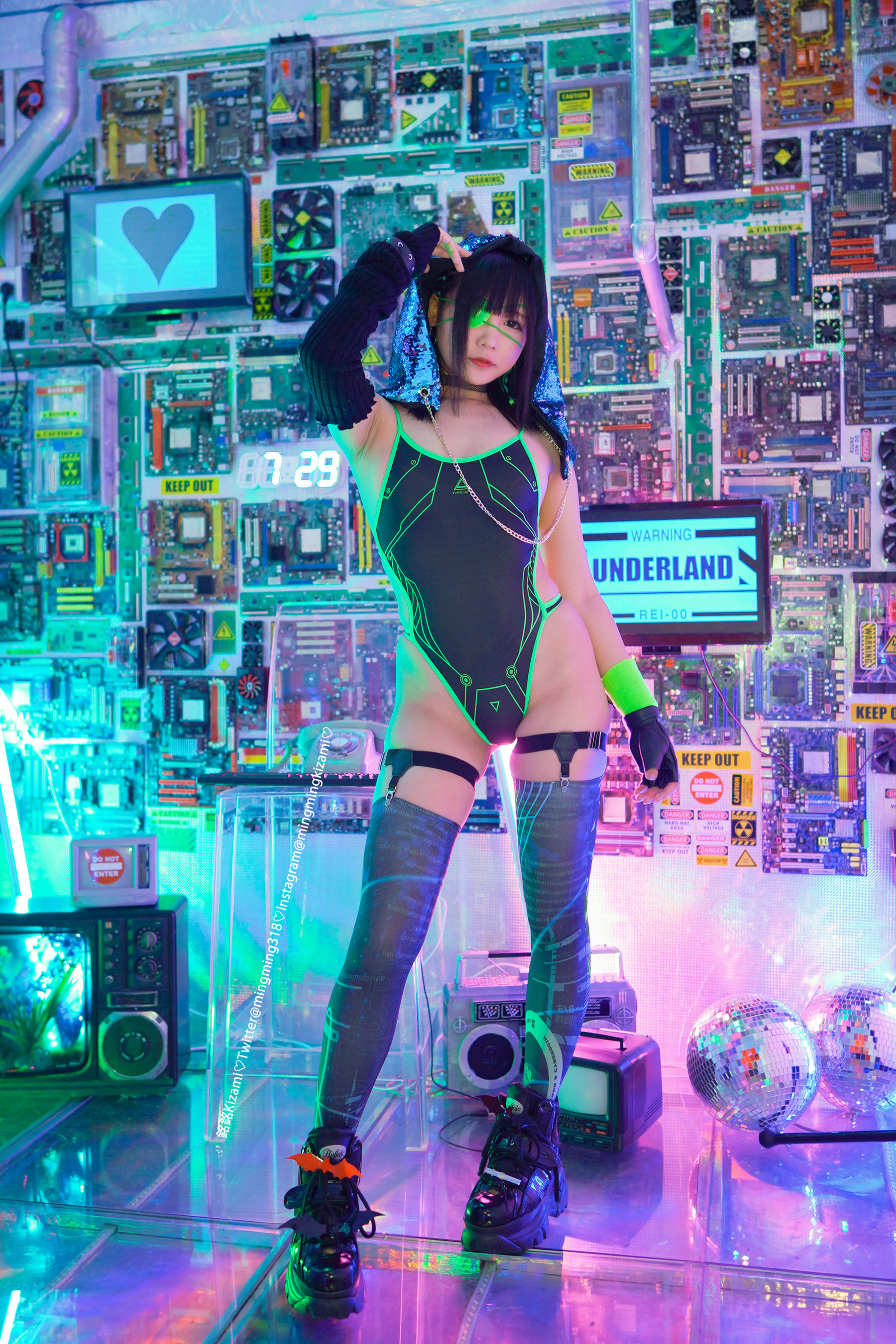 銘銘Kizami 自撮りVol.04 [81P] - 秀人网免费无水印在线套图写真