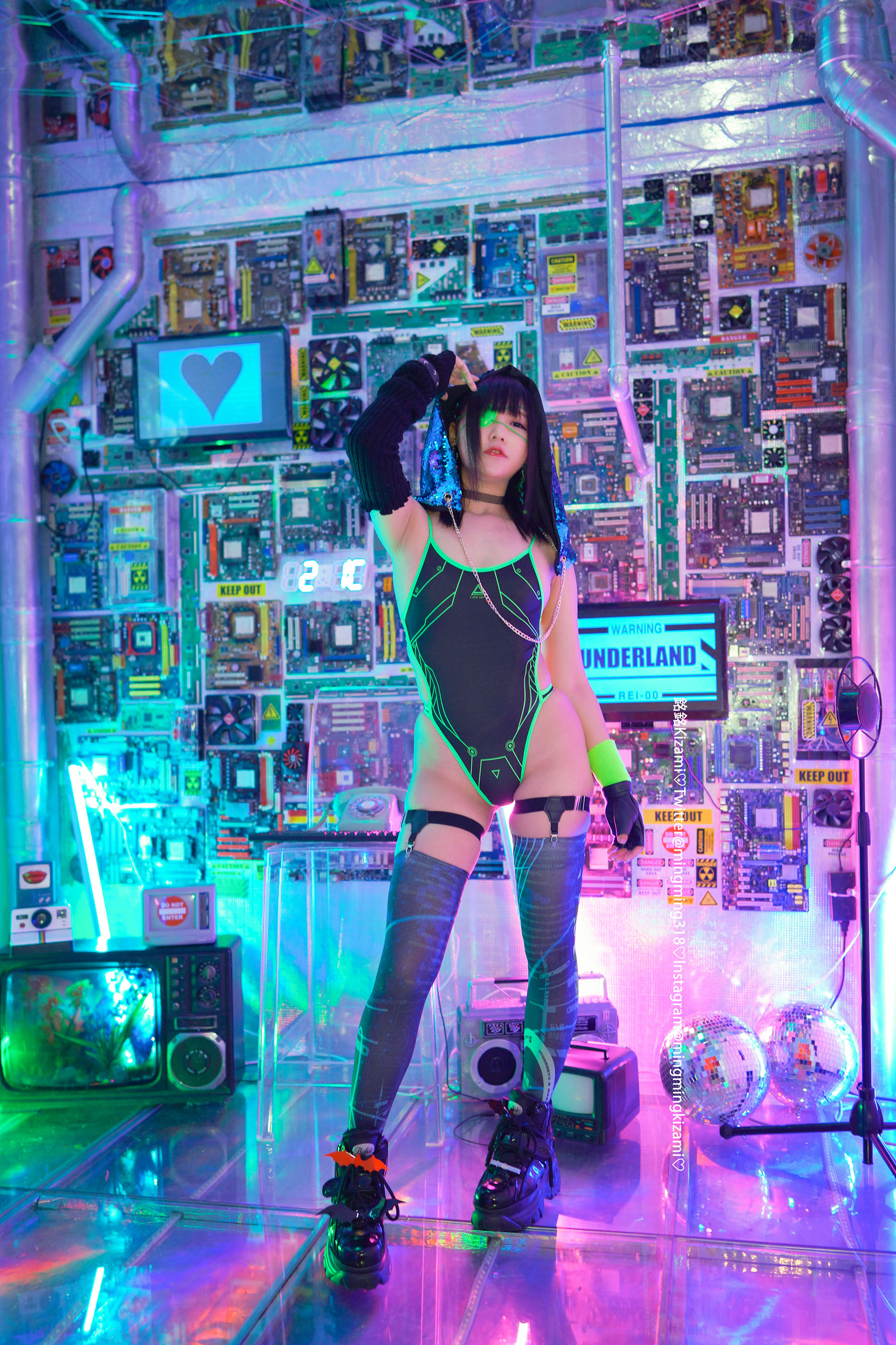 銘銘Kizami 自撮りVol.04 [81P] - 秀人网免费无水印在线套图写真