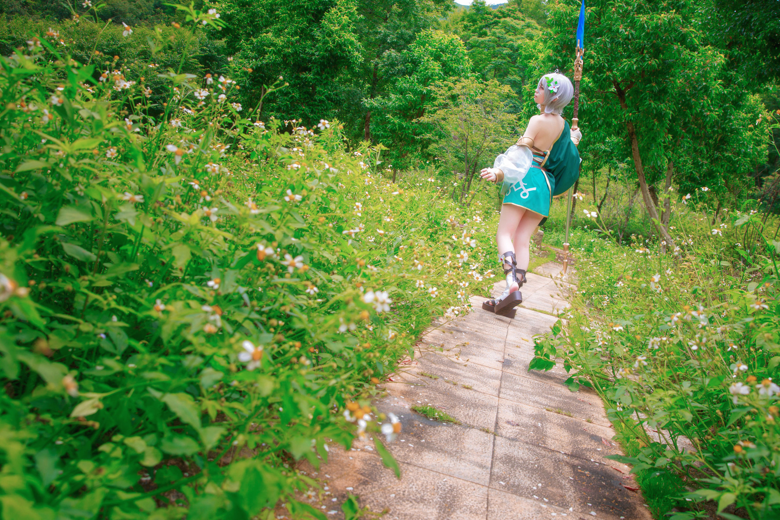 动漫博主G44不会受伤 – 可可萝 [16P] - 秀人网免费无水印在线套图写真