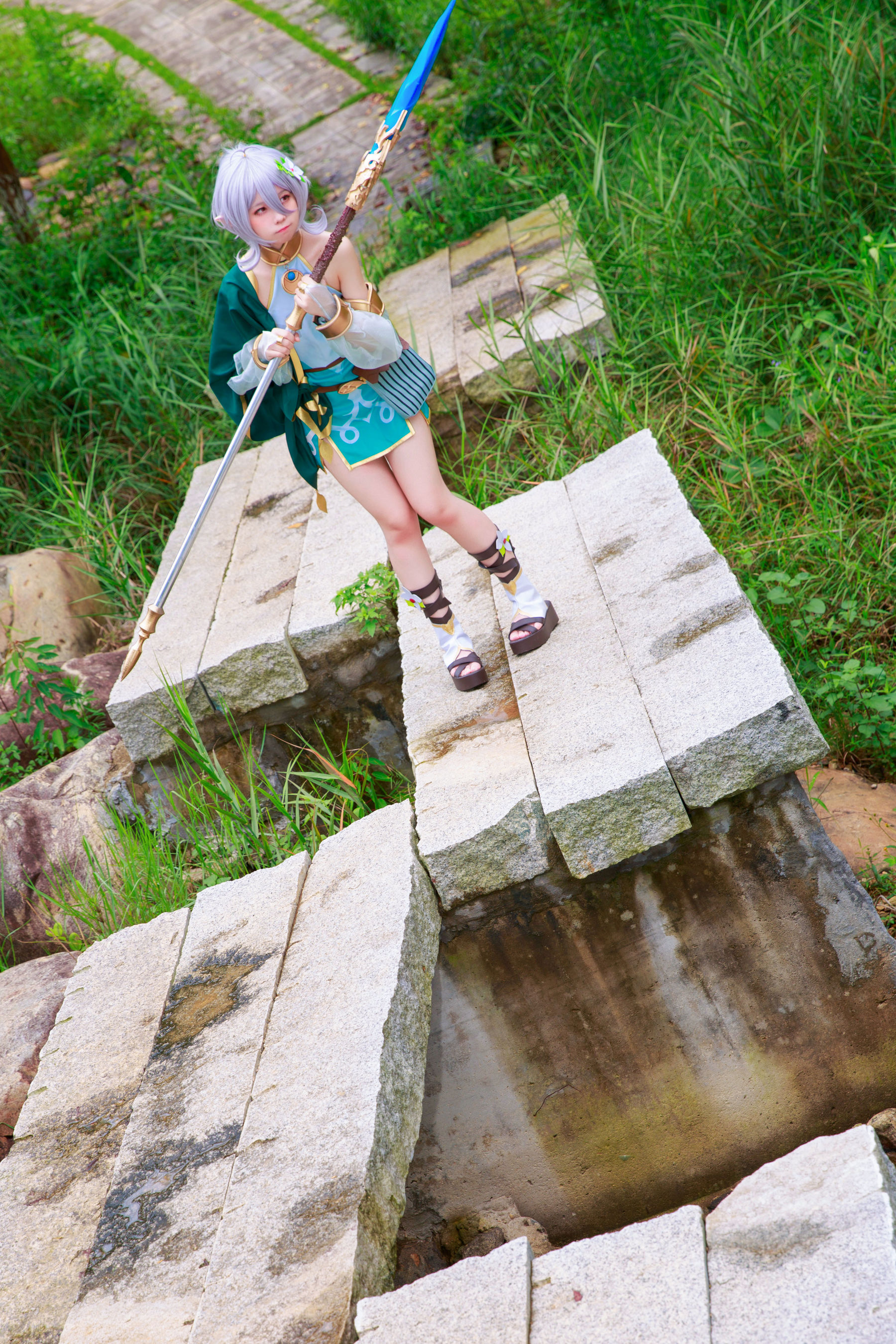 动漫博主G44不会受伤 – 可可萝 [16P] - 秀人网免费无水印在线套图写真