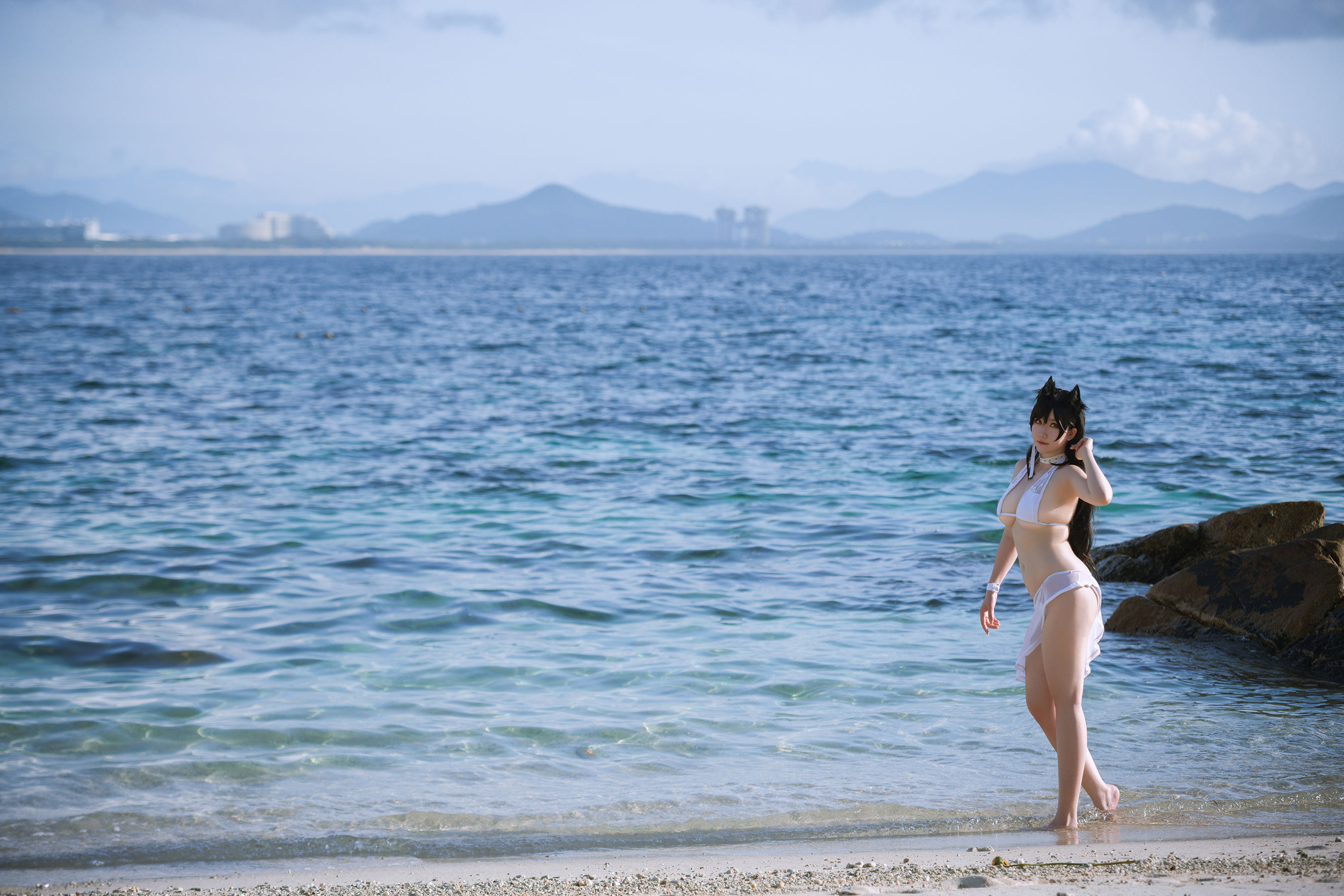 微肉感萌妹是本末末 – 爱宕泳装 [23P] - 秀人网免费无水印在线套图写真