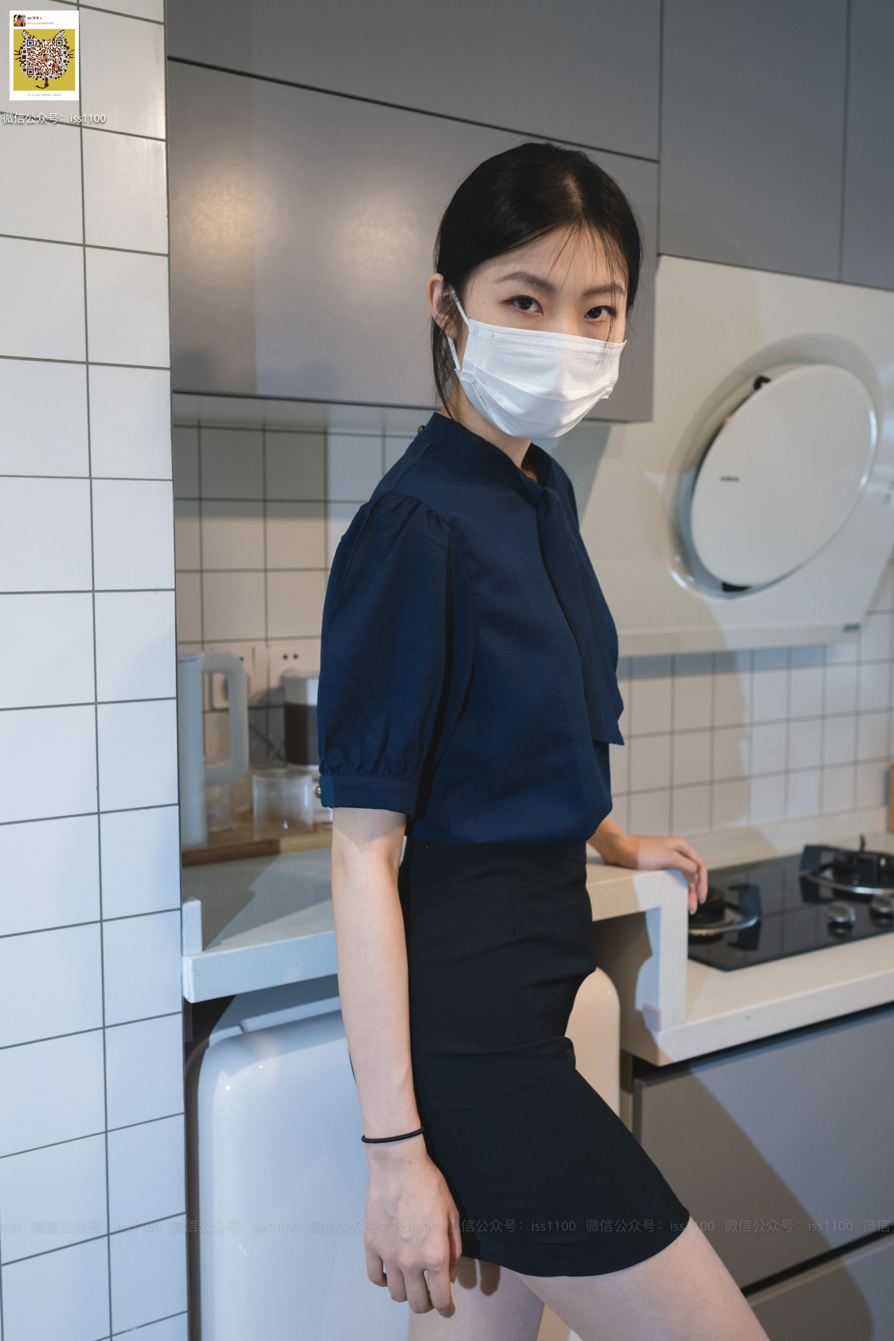 [ISS系列] 美晗 蓝色衬衫 [69P] - 秀人网免费无水印在线套图写真