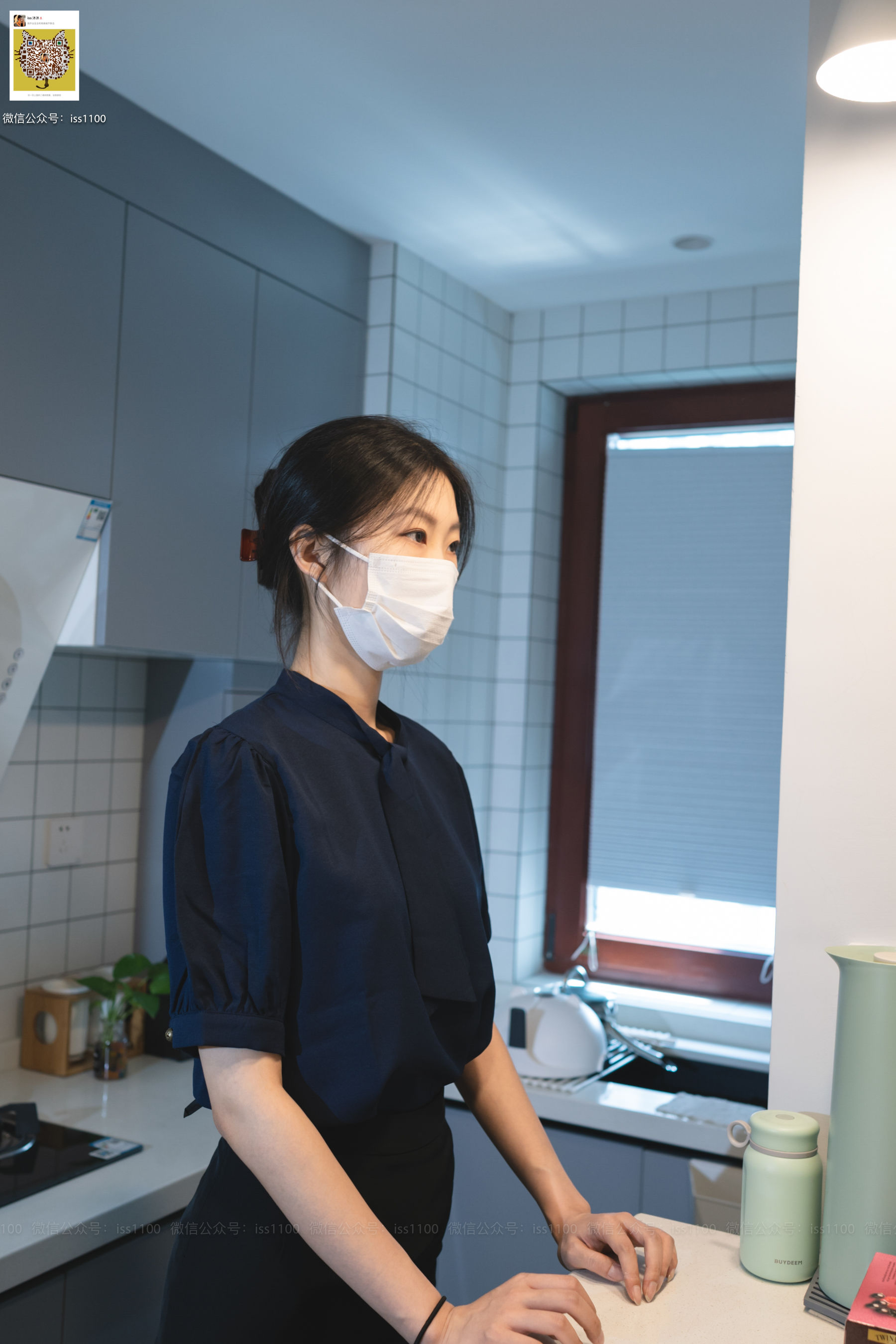 [ISS系列] 美晗 蓝色衬衫 [69P] - 秀人网免费无水印在线套图写真