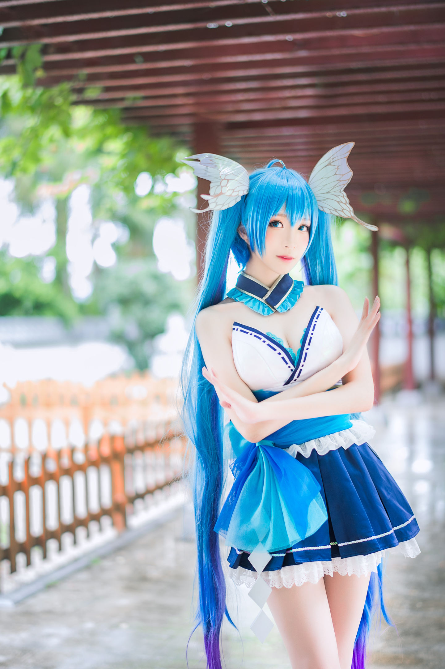 长腿Coser青青子Js – 初音未来 [9P] - 秀人网免费无水印在线套图写真
