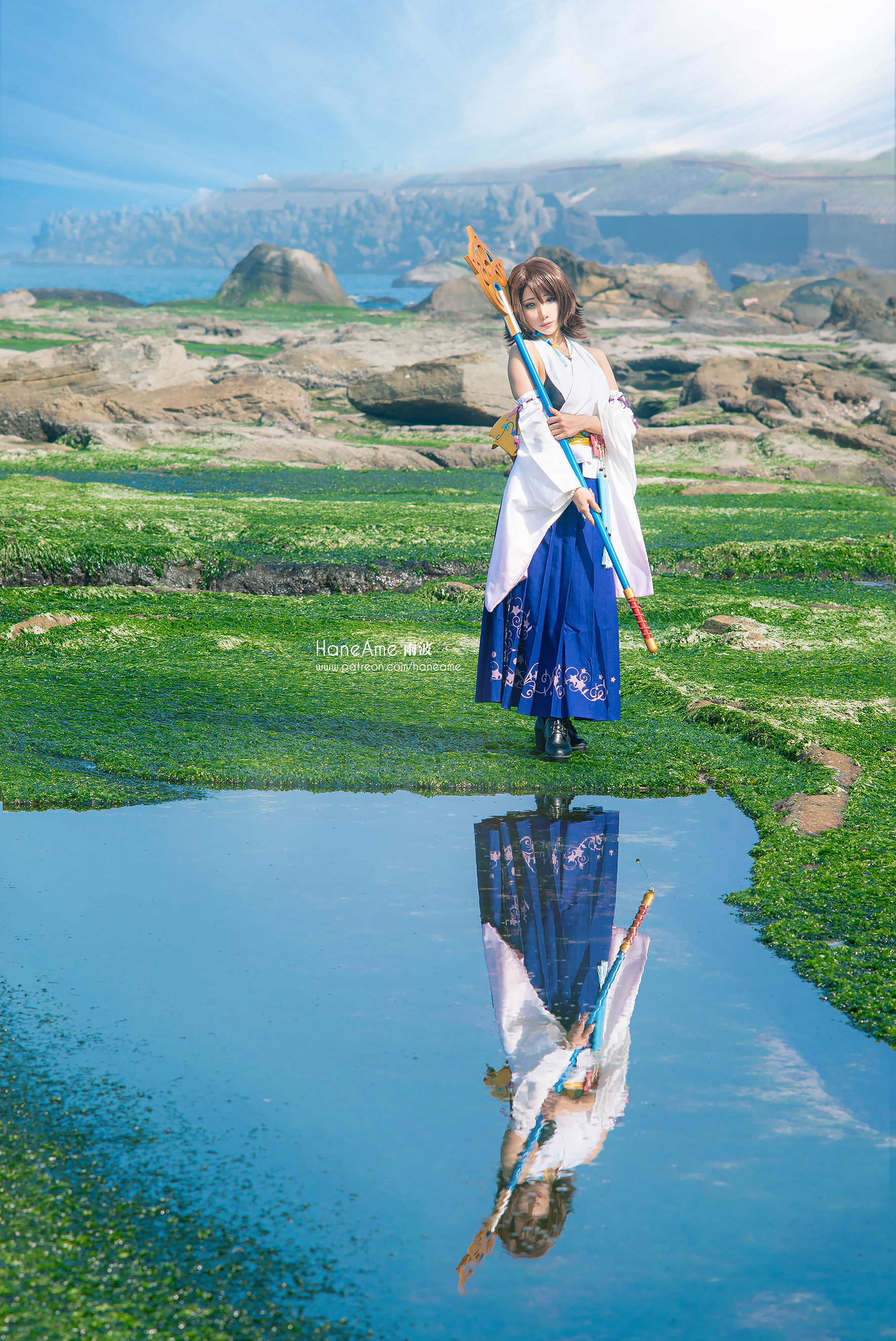 Hane Ame 雨波写真 – 尤娜 [19P] - 秀人网免费无水印在线套图写真