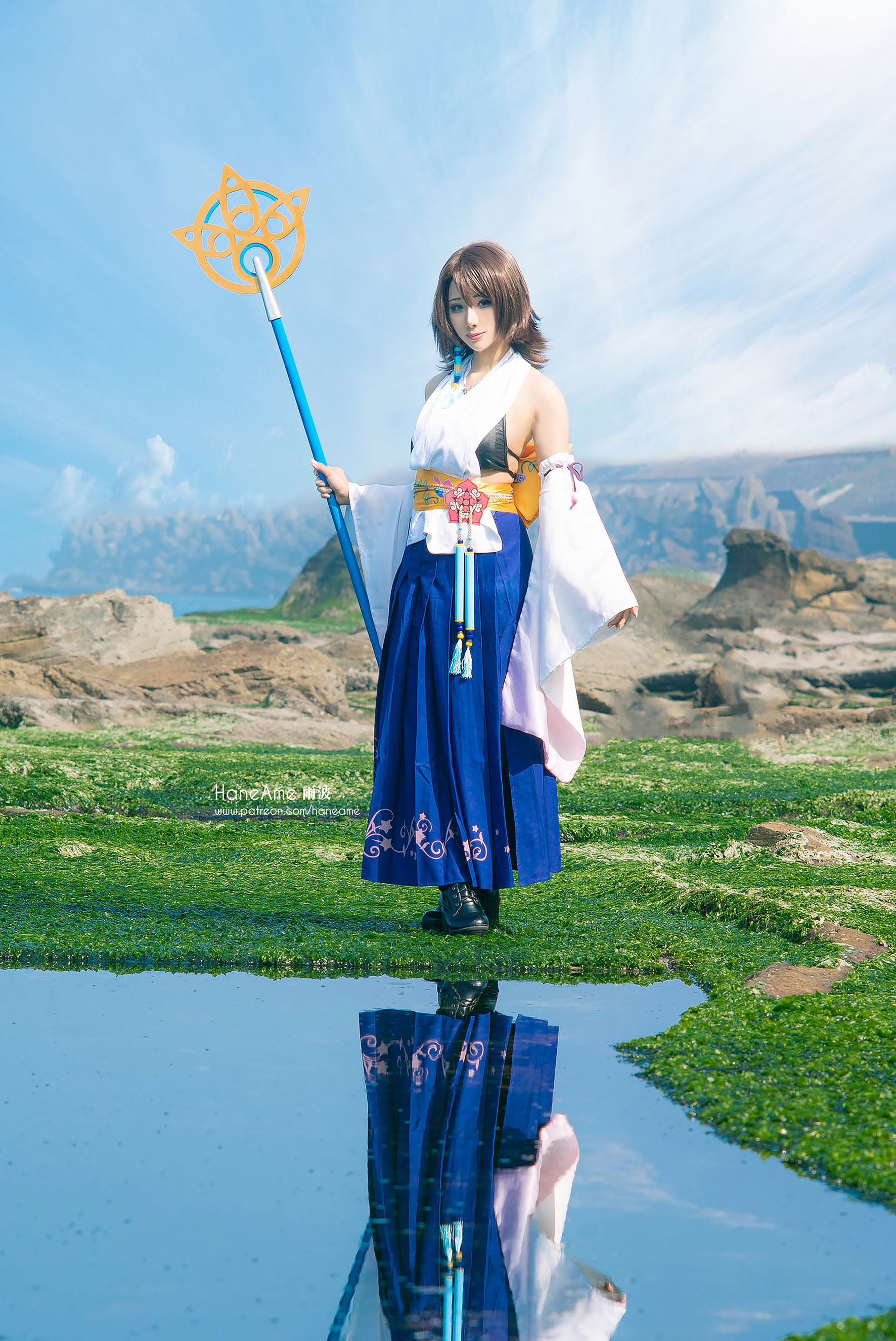 Hane Ame 雨波写真 – 尤娜 [19P] - 秀人网免费无水印在线套图写真