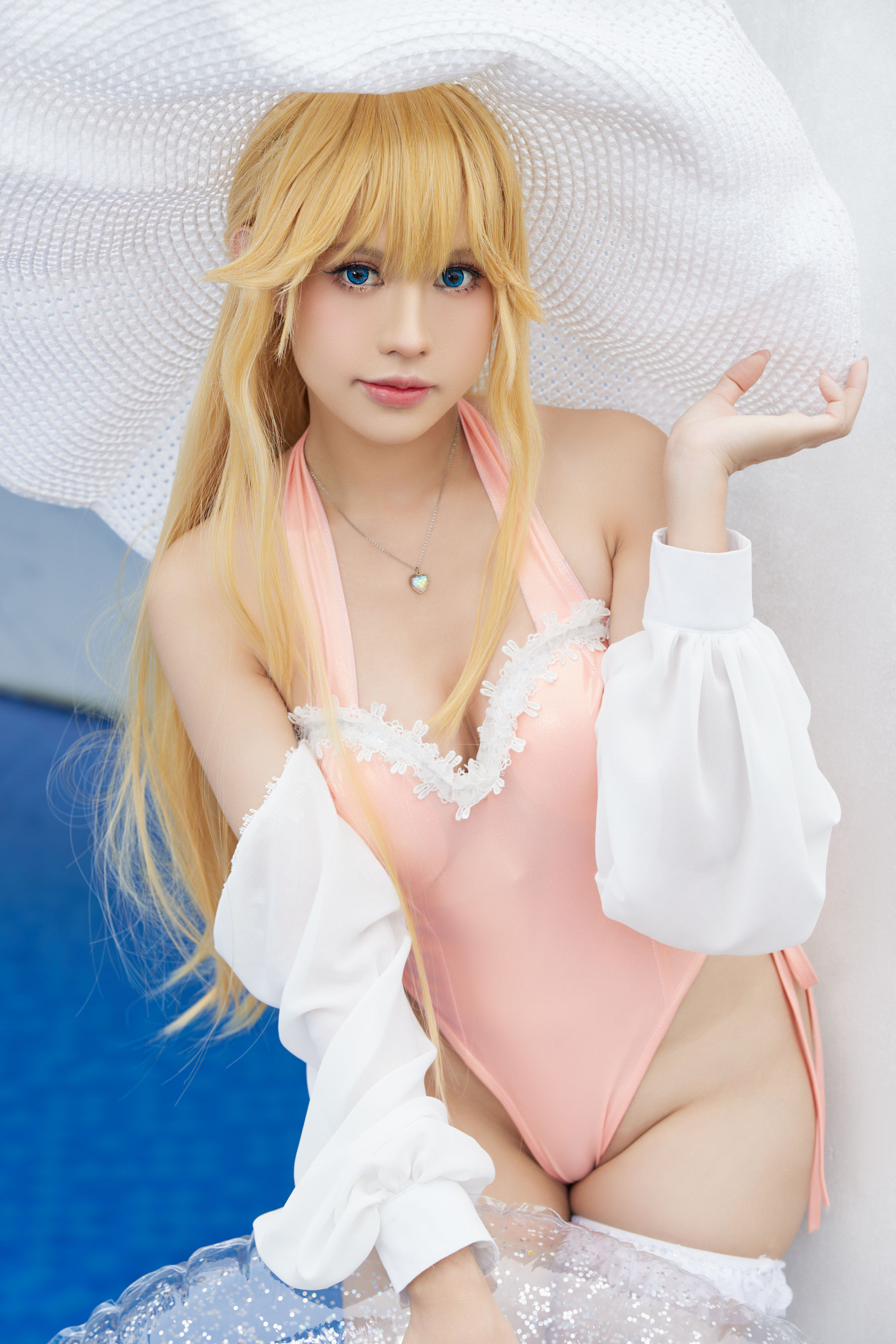 PingPing – Richelieu Swimsuit [16P] - 秀人网免费无水印在线套图写真