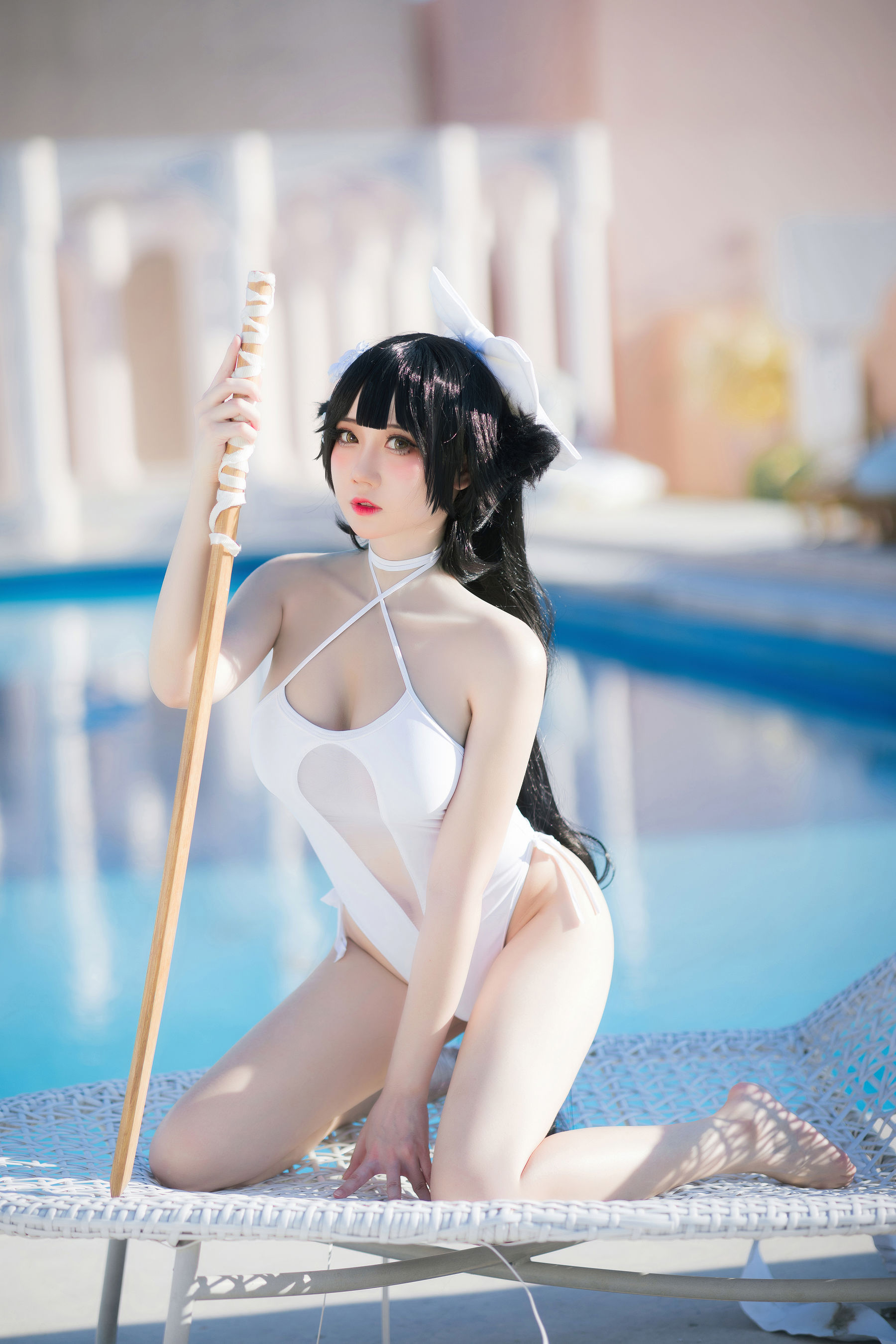 焖焖碳 – 高雄泳装 [24P] - 秀人网免费无水印在线套图写真