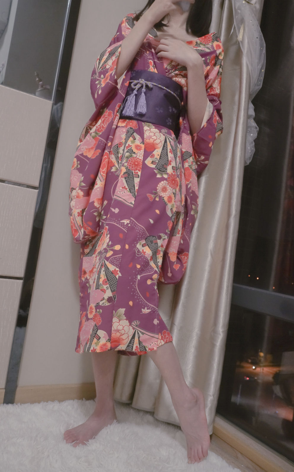 萌妹子眼酱大魔王w – 和服 [16P] - 秀人网免费无水印在线套图写真