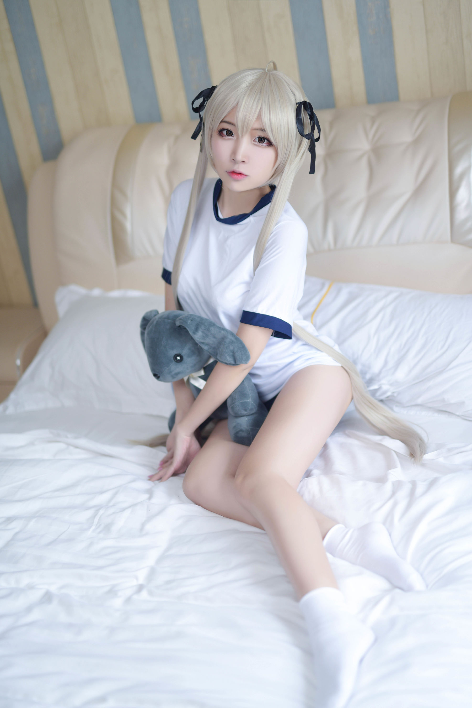 [Cosplay写真] 人气Coser二佐Nisa – 穹妹运动服 [29P] - 秀人网免费无水印在线套图写真
