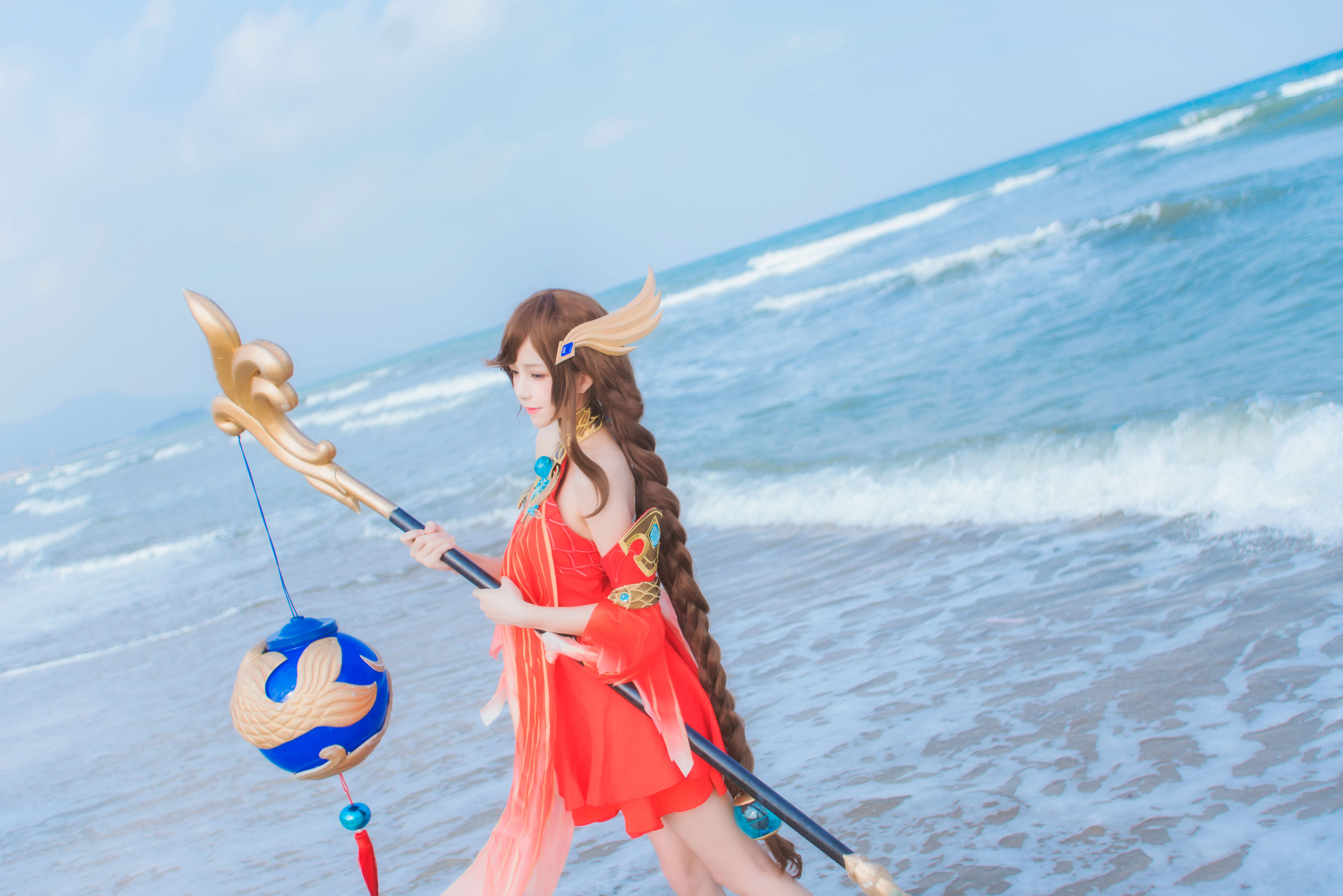 桜桃喵 王者荣耀 大乔 [27P] - 秀人网免费无水印在线套图写真