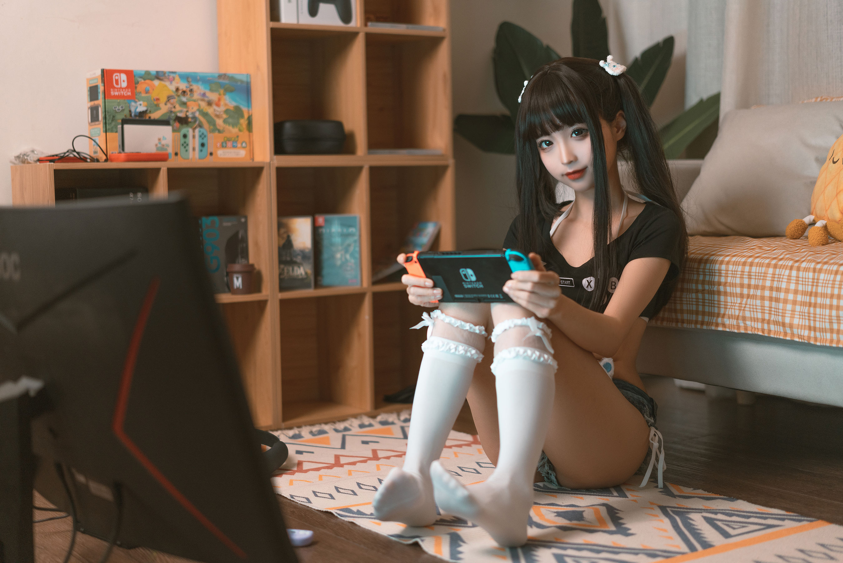 动漫博主蠢沫沫 – 健身环 [140P] - 秀人网免费无水印在线套图写真