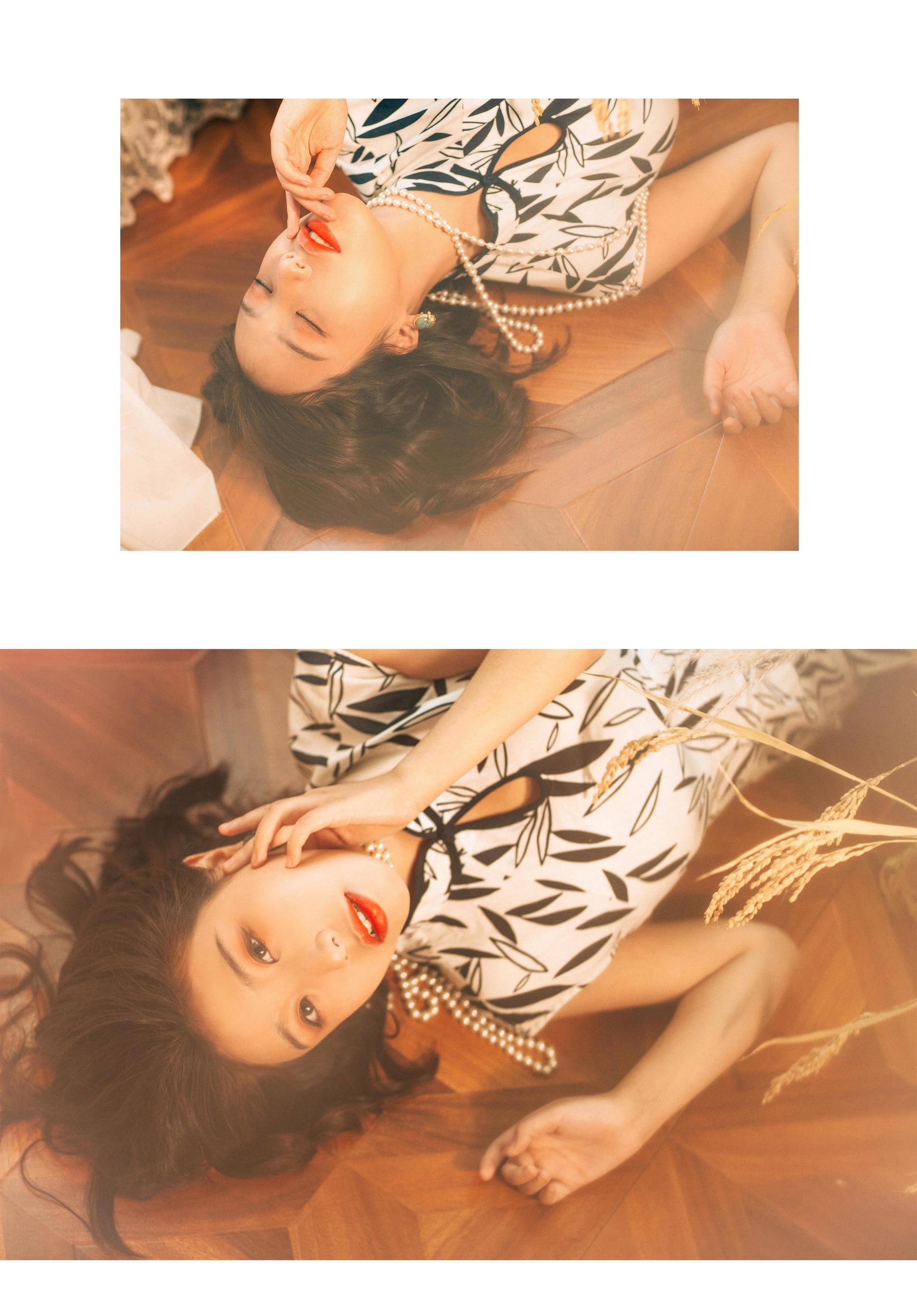 动漫博主穆零Mu0 – 旗袍 [20P] - 秀人网免费无水印在线套图写真