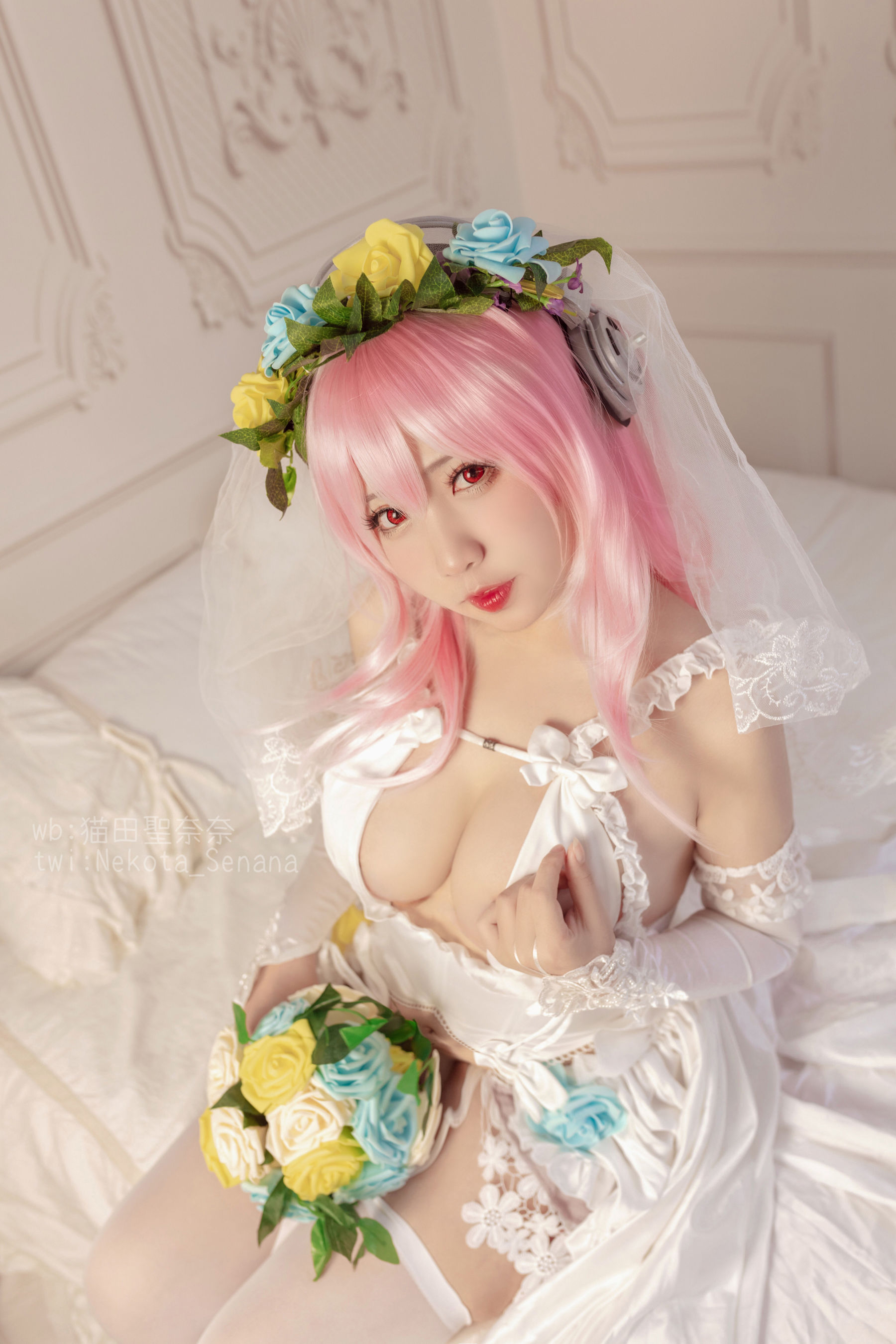 动漫博主貓田聖奈奈 – 索尼子十周年花嫁 [35P] - 秀人网免费无水印在线套图写真