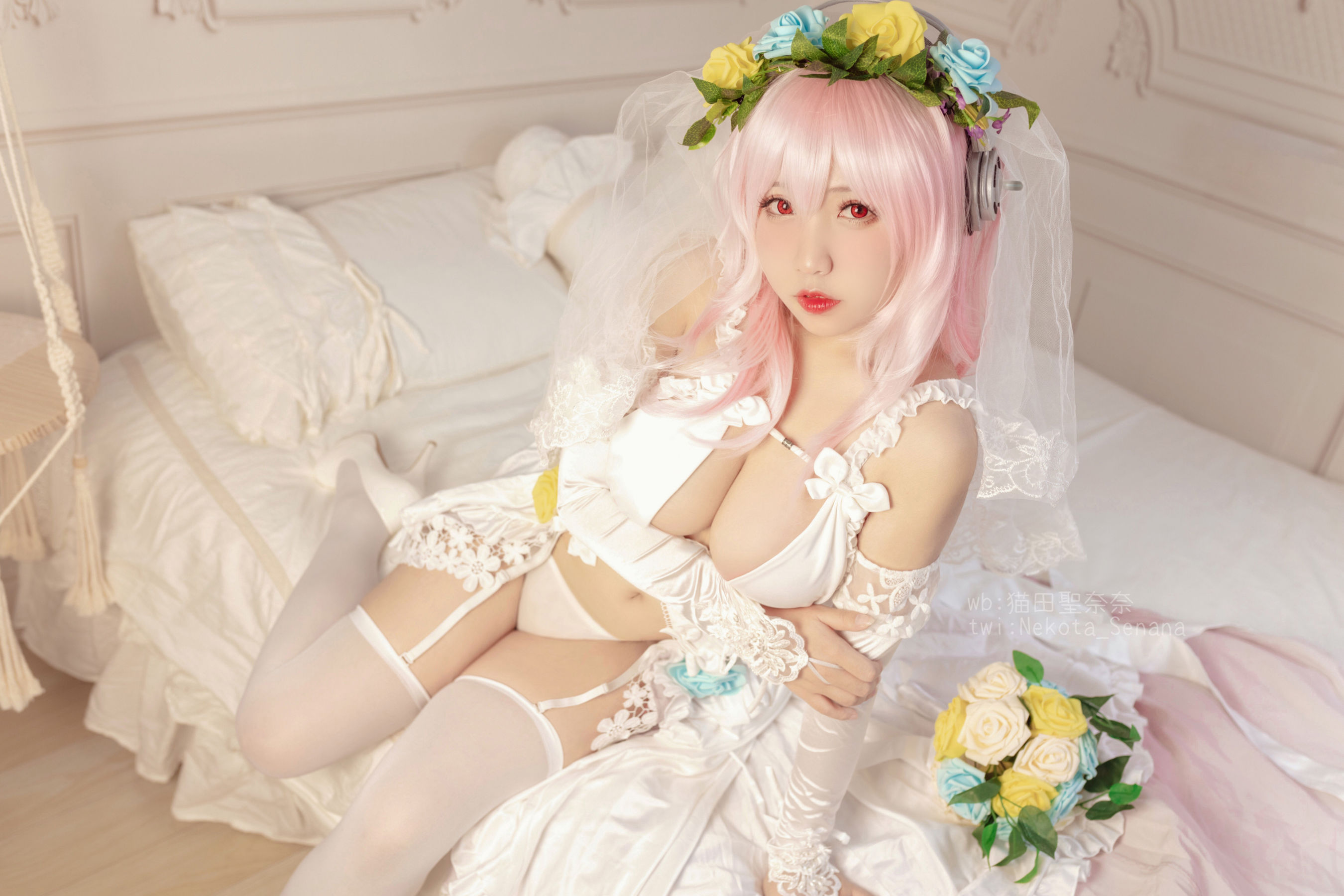 动漫博主貓田聖奈奈 – 索尼子十周年花嫁 [35P] - 秀人网免费无水印在线套图写真