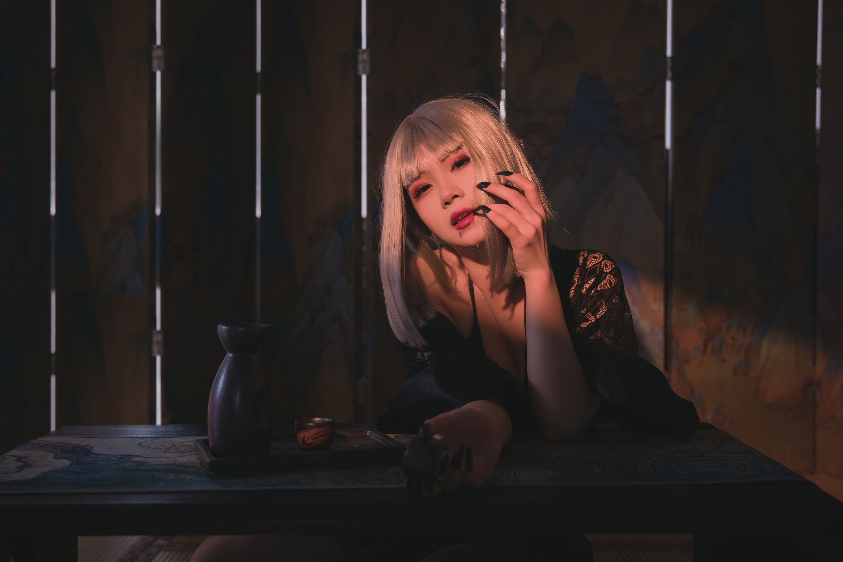 末夜787 – 五月舰长 和服 [68P] - 秀人网免费无水印在线套图写真