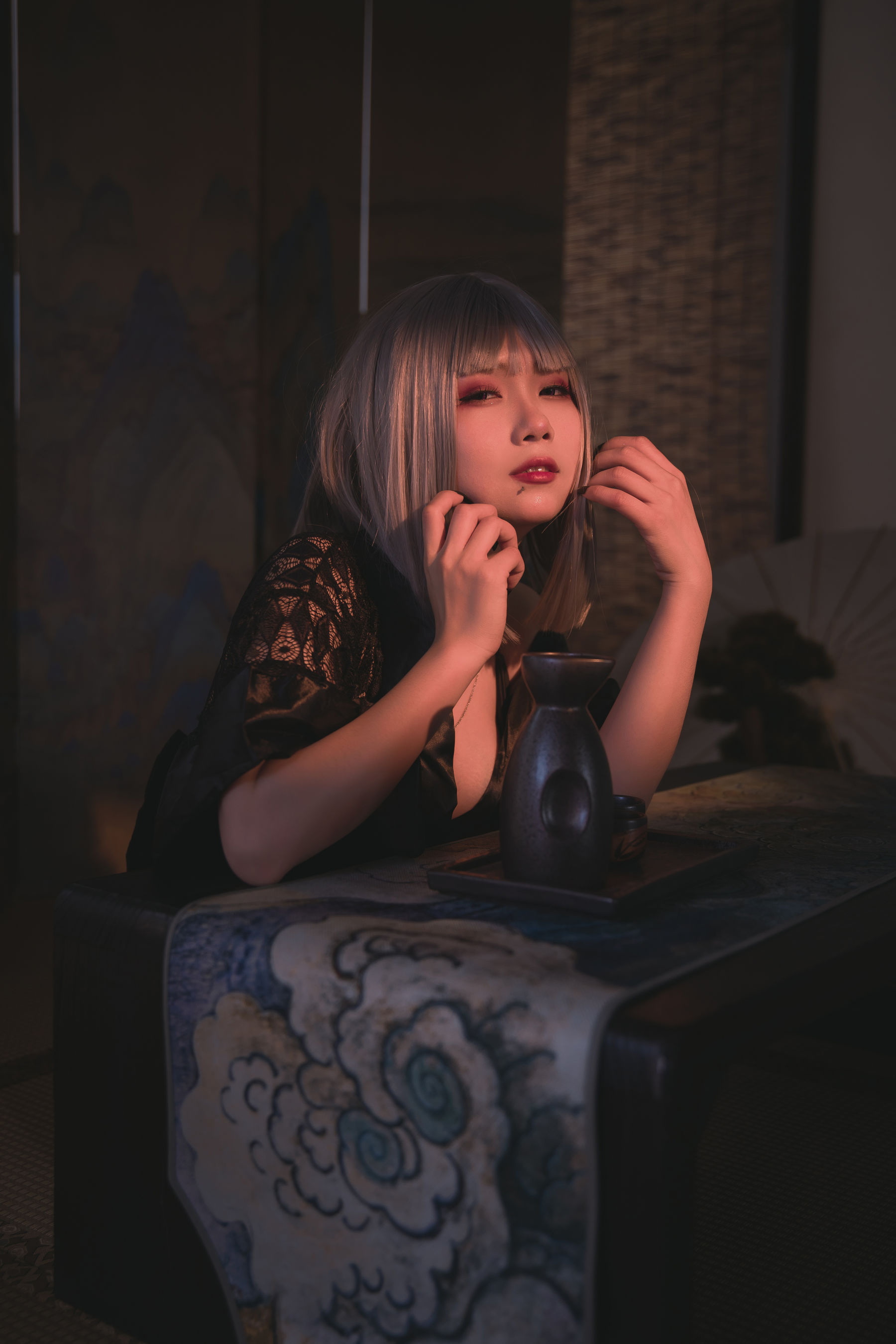 末夜787 – 五月舰长 和服 [68P] - 秀人网免费无水印在线套图写真