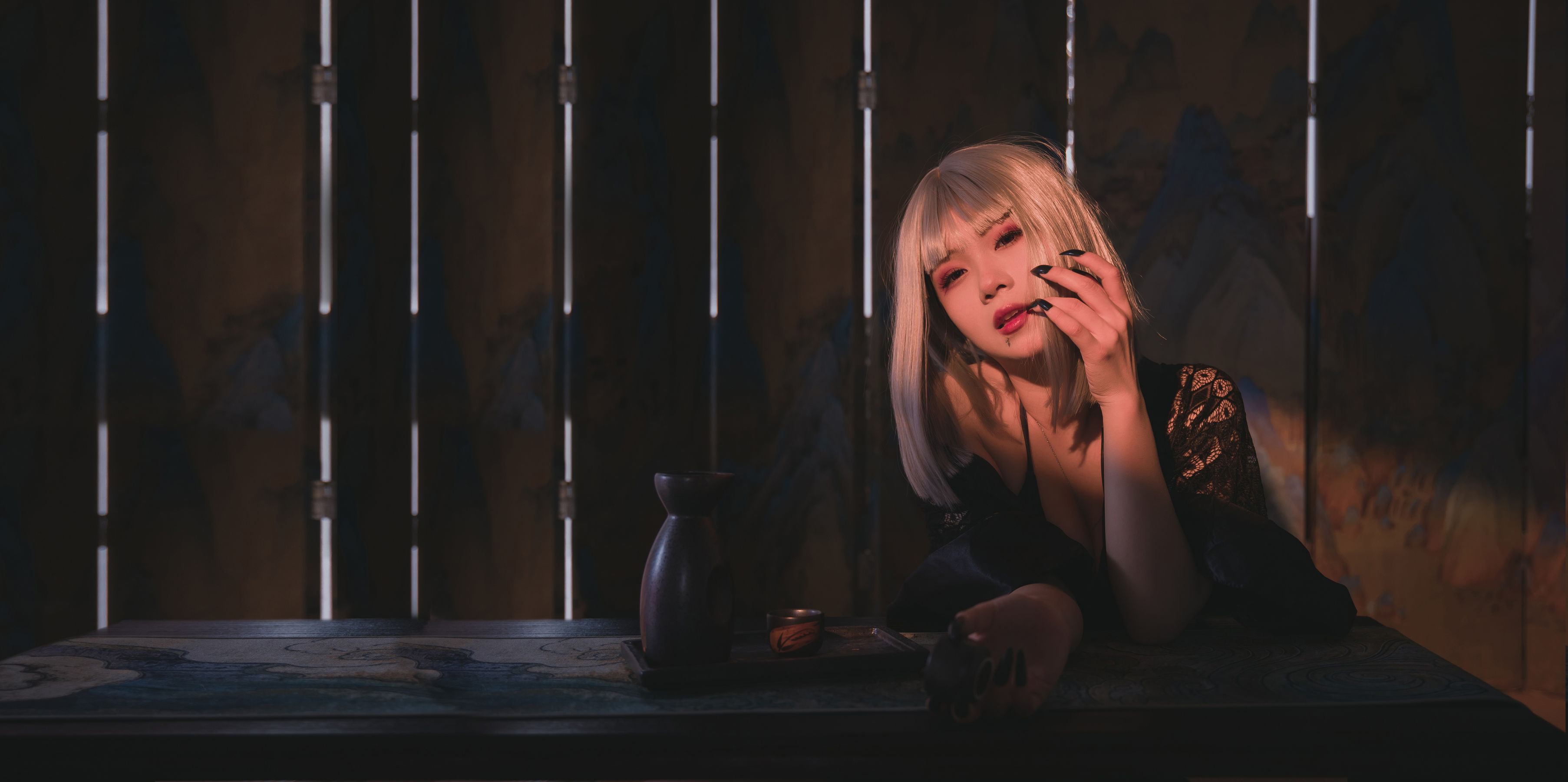 末夜787 – 五月舰长 和服 [68P] - 秀人网免费无水印在线套图写真