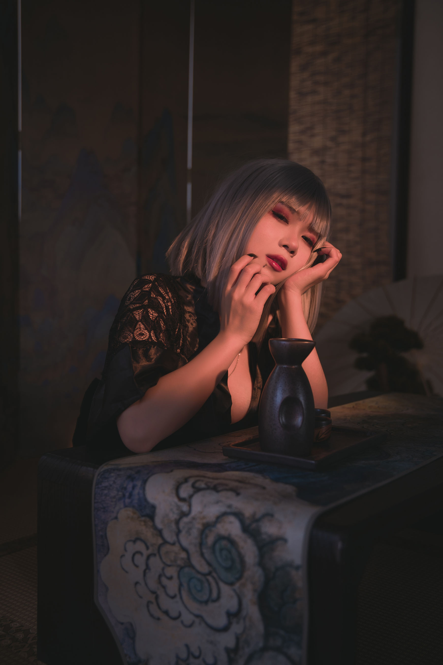 末夜787 – 五月舰长 和服 [68P] - 秀人网免费无水印在线套图写真