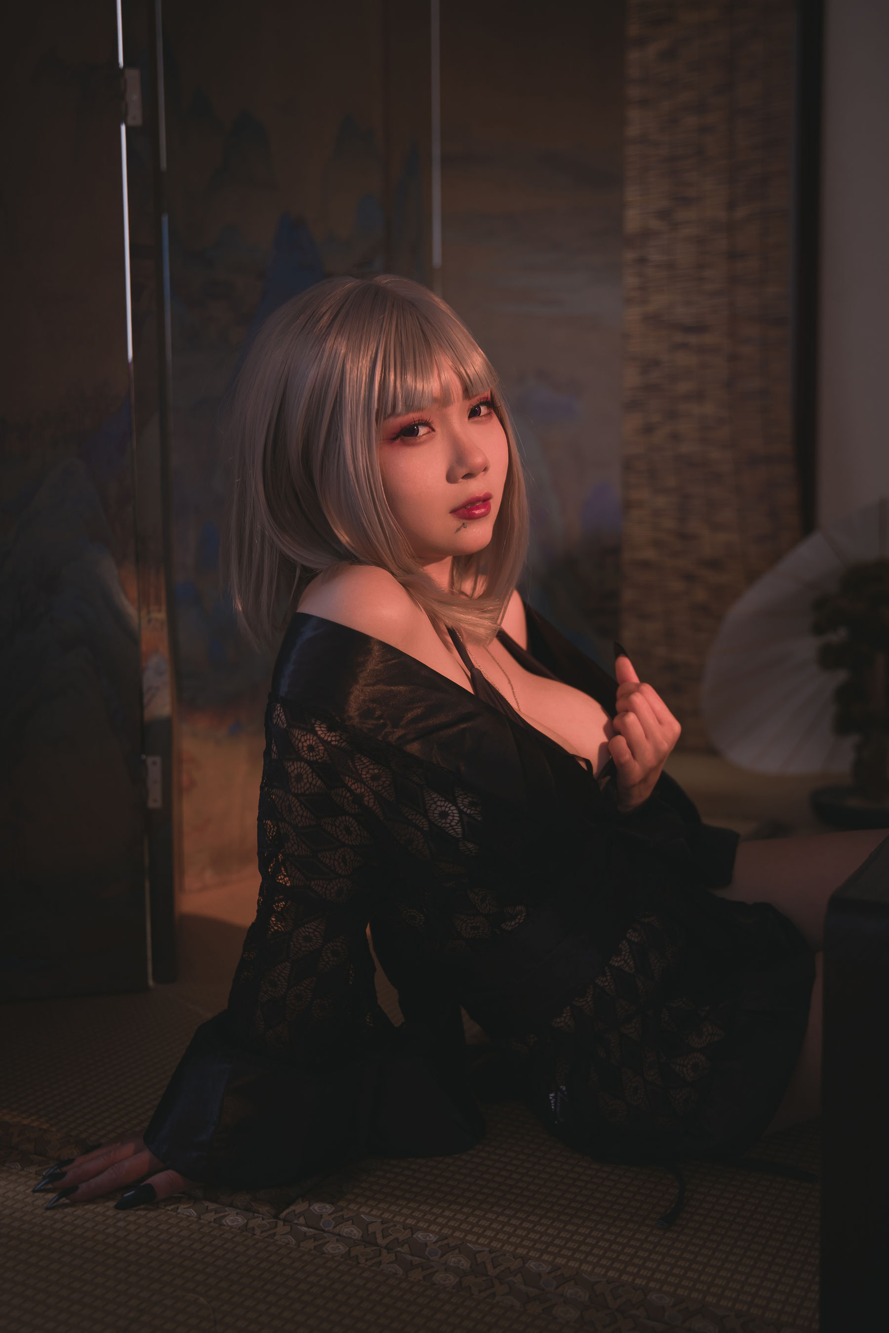 末夜787 – 五月舰长 和服 [68P] - 秀人网免费无水印在线套图写真