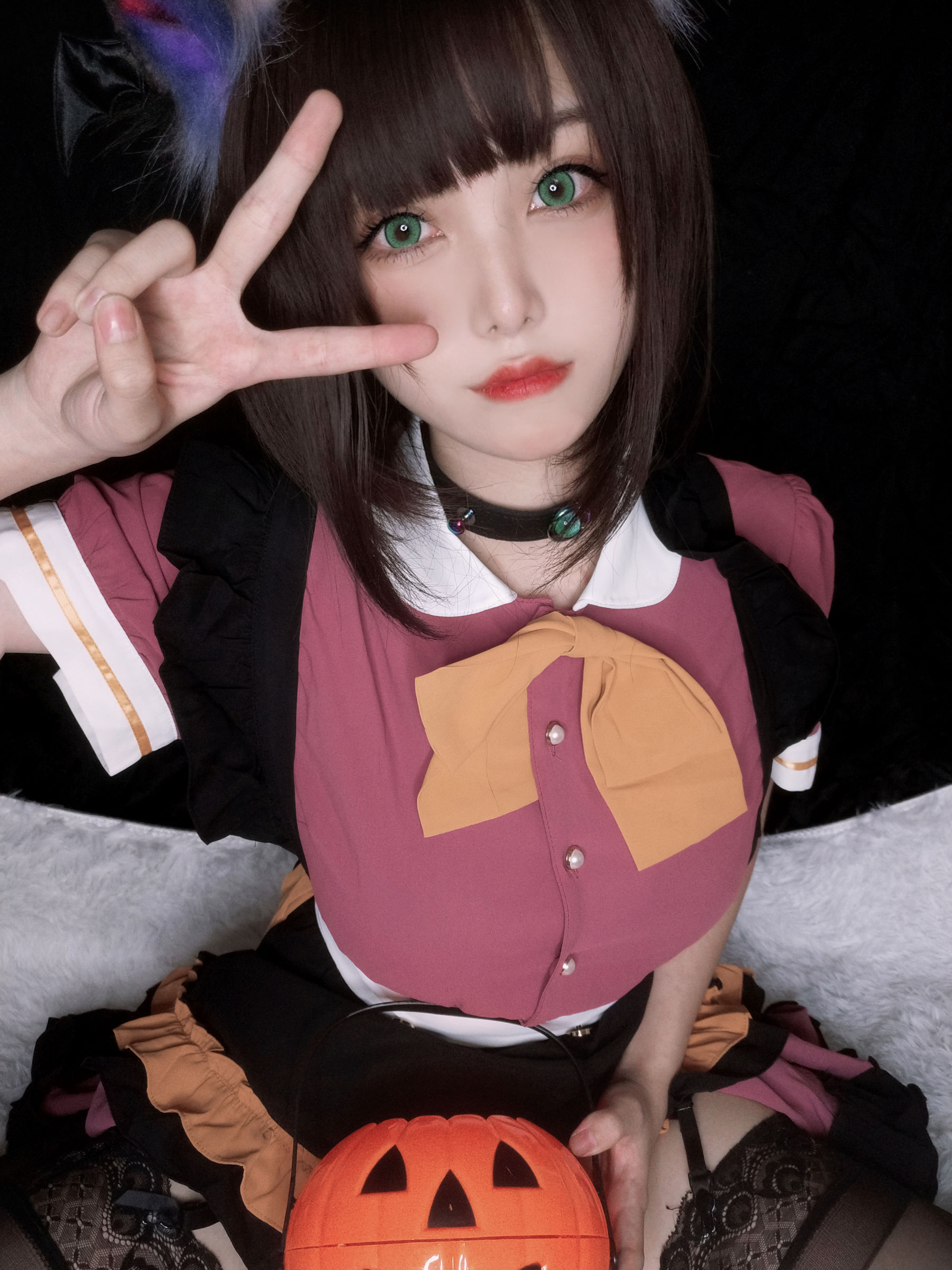 萌系小姐姐蜜汁猫裘 – 万圣节 [27P] - 秀人网免费无水印在线套图写真